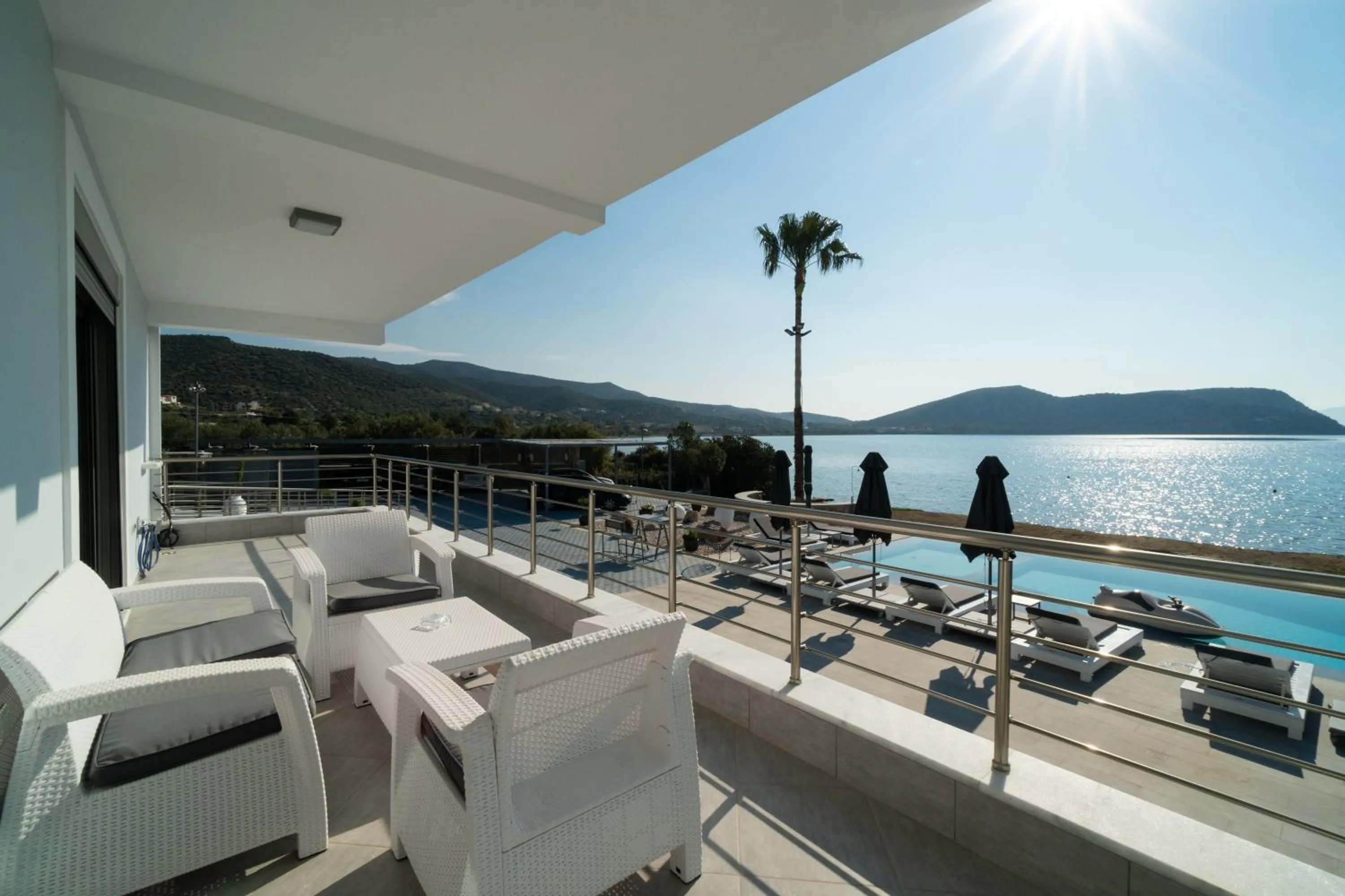 Balcony/Terrace in Dardiza Boutique Hotel