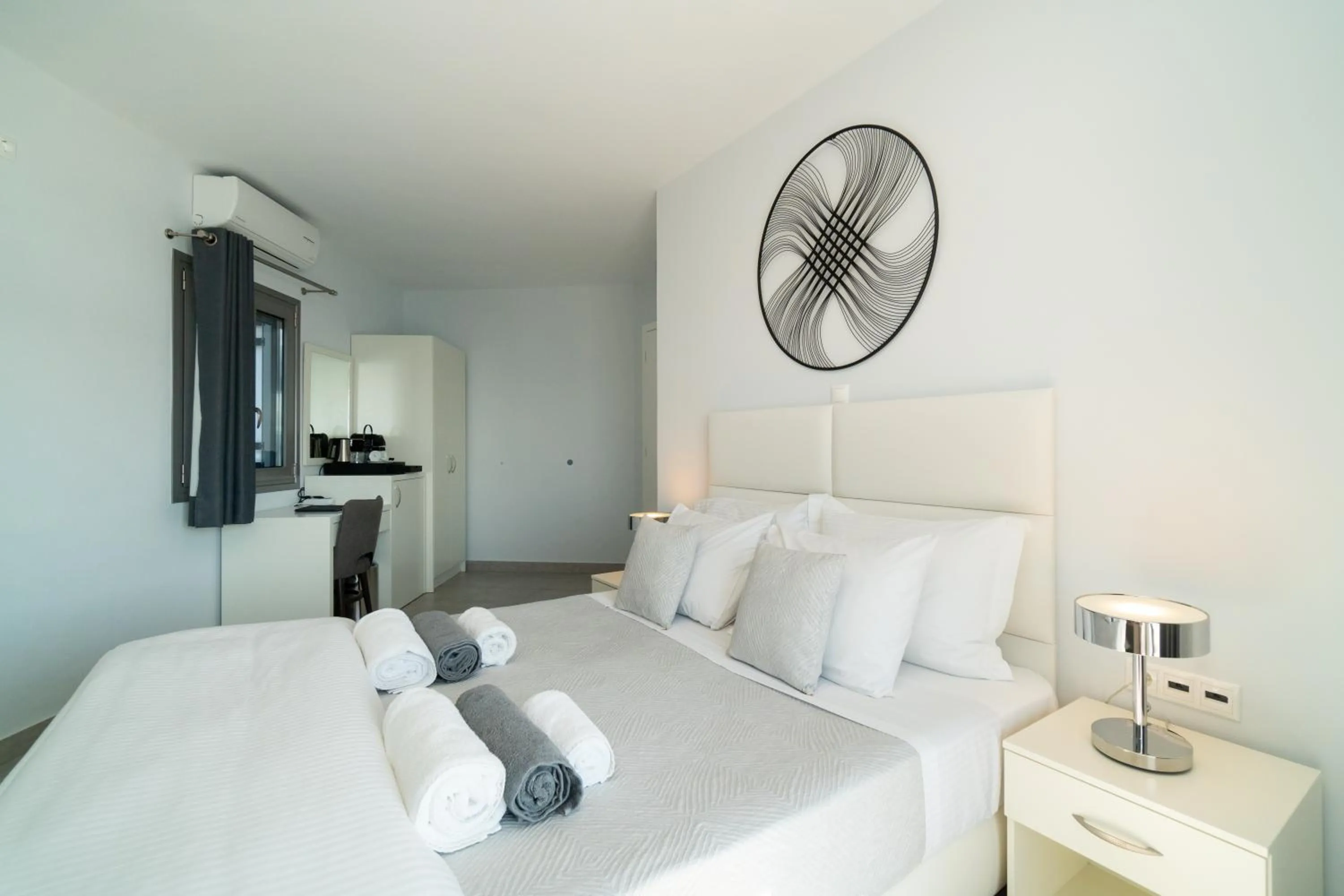 Bed in Dardiza Boutique Hotel