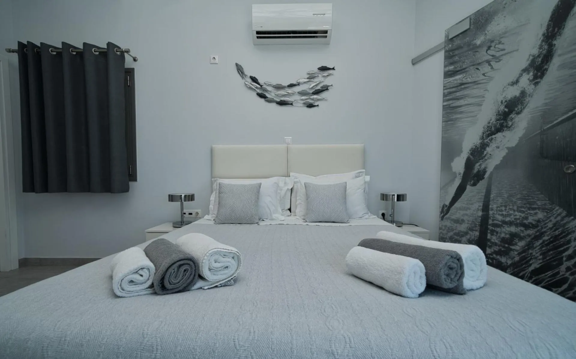 Bed in Dardiza Boutique Hotel