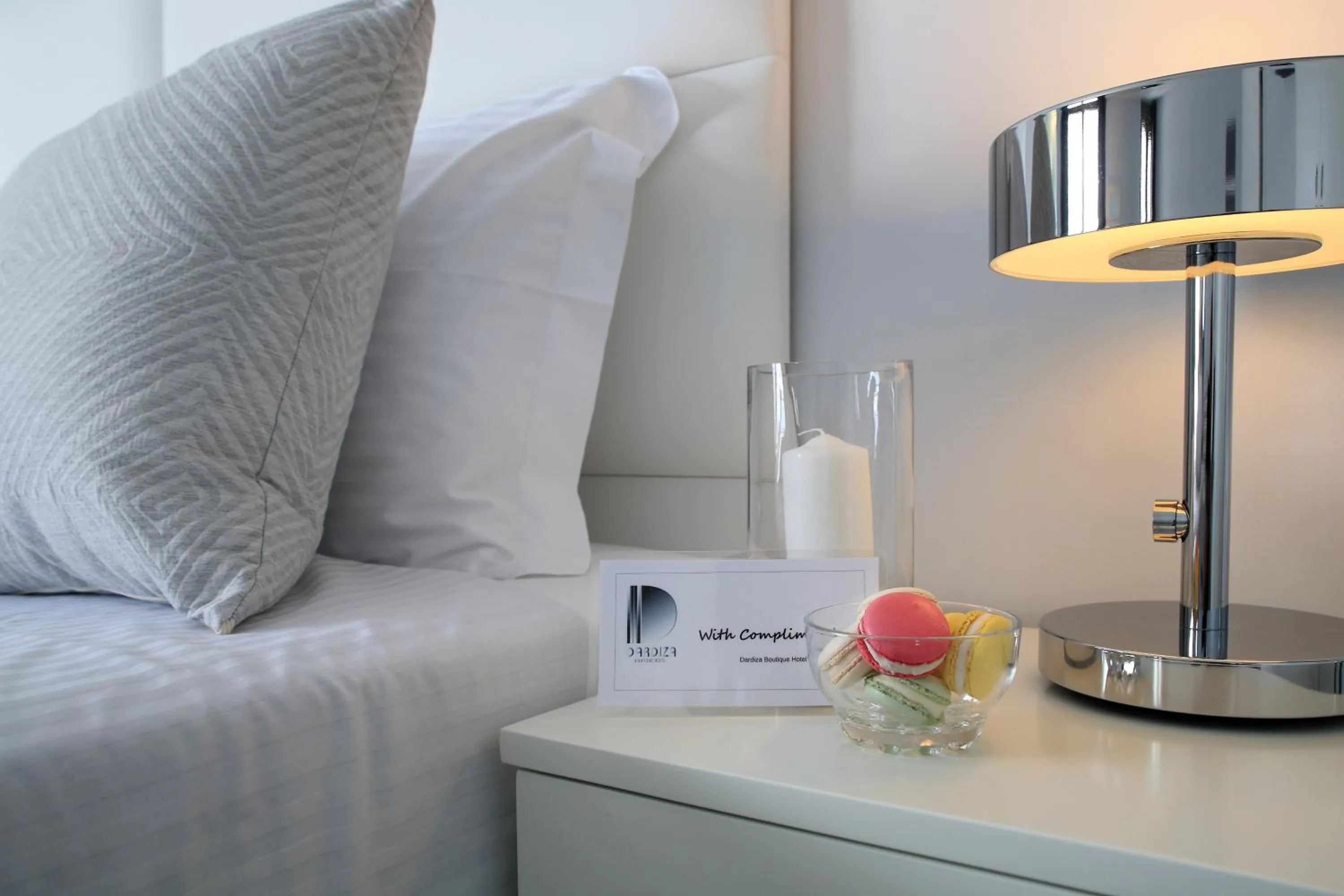 Decorative detail in Dardiza Boutique Hotel