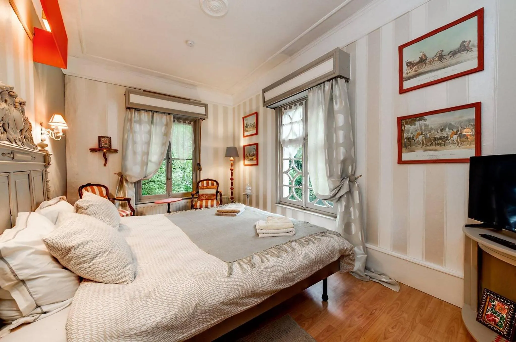 Bed in B&B Villa Belle Epoque