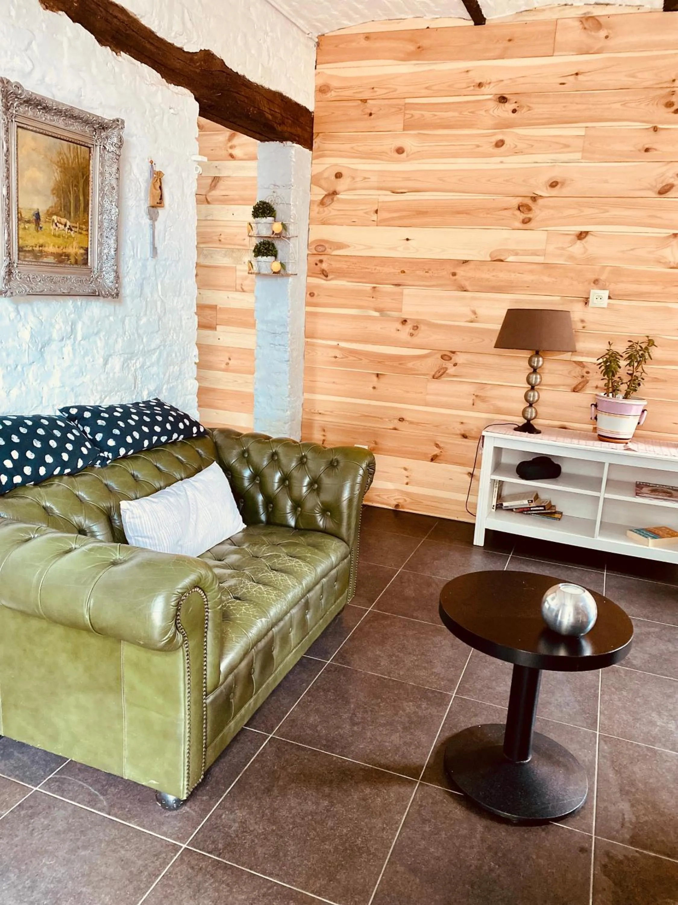 Living room in B&B Villa Belle Epoque