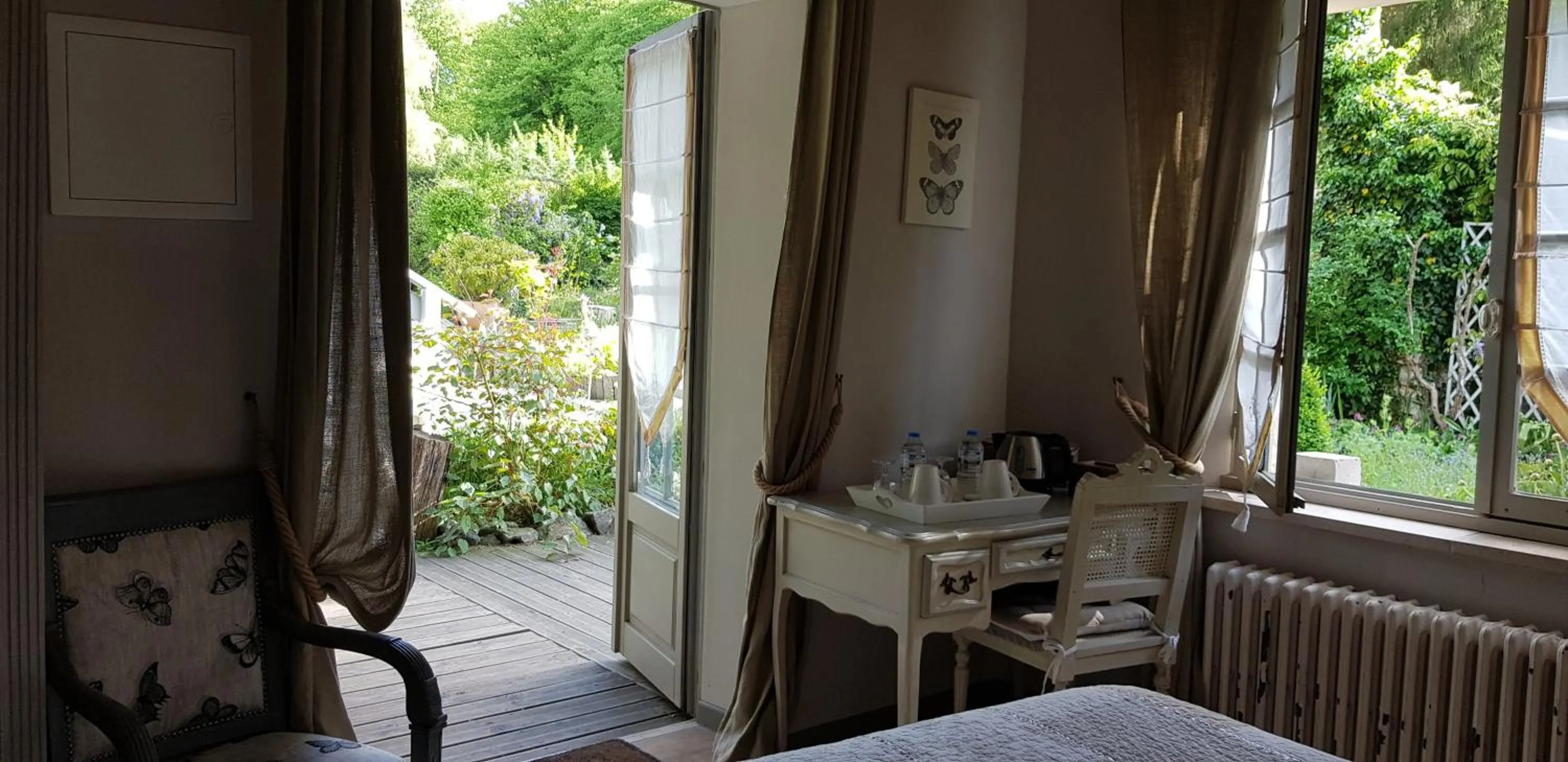 Garden view in Le jardin de Saint Jean