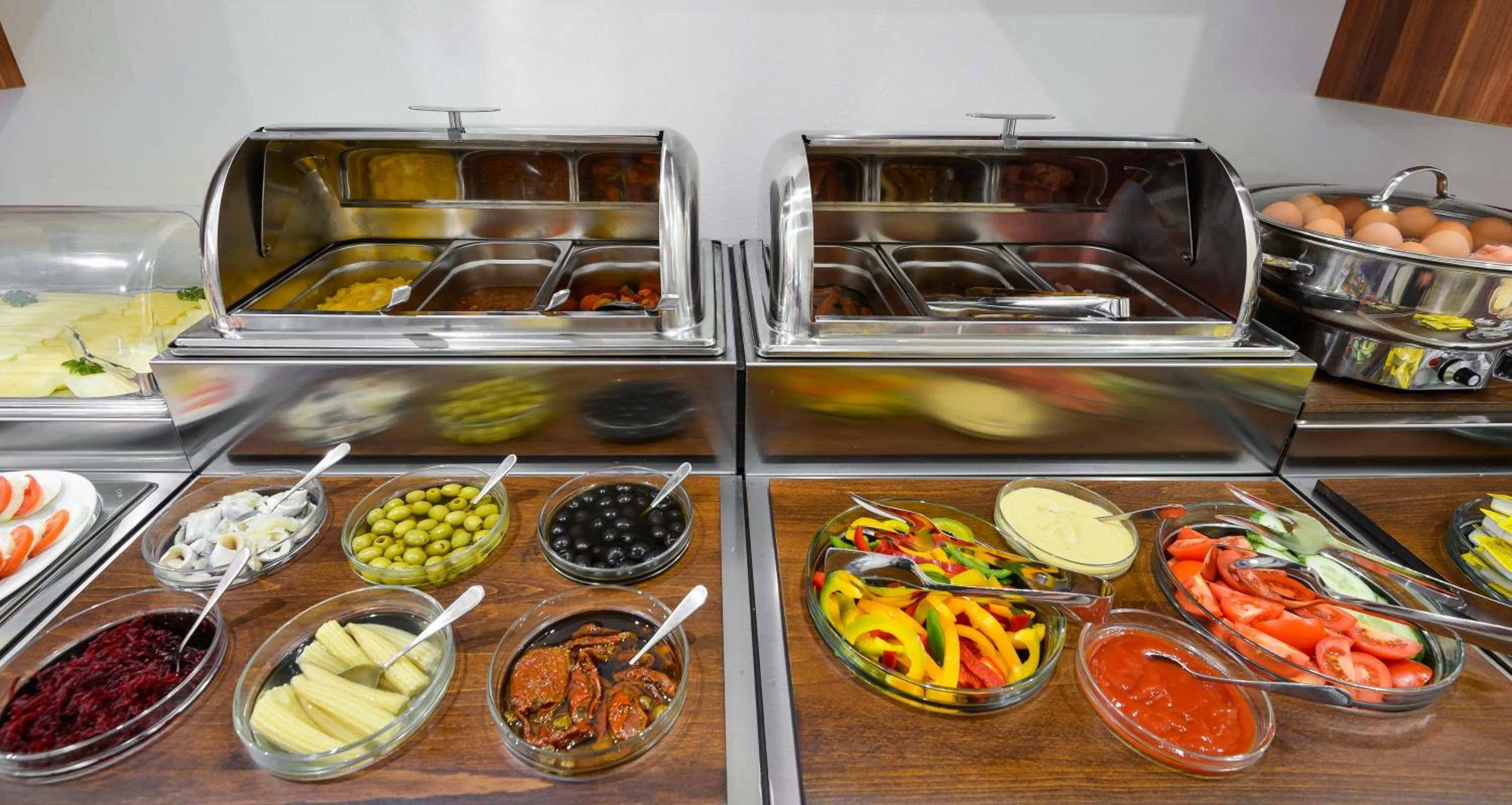 Food close-up in Hotel Garden Court