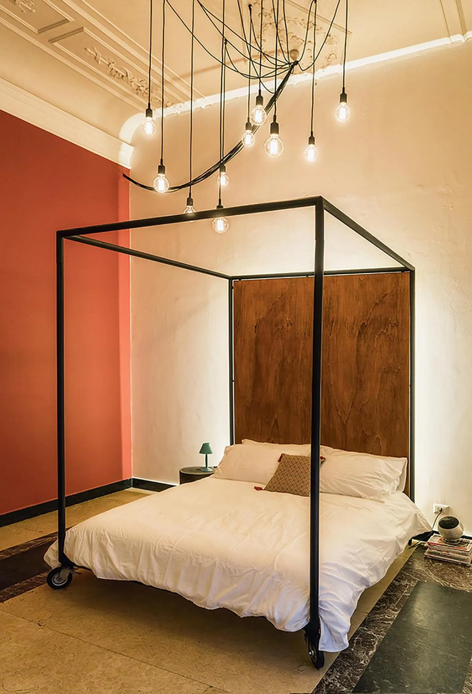 Bedroom, Bed in B&B 4 ELEMENTI CATANIA