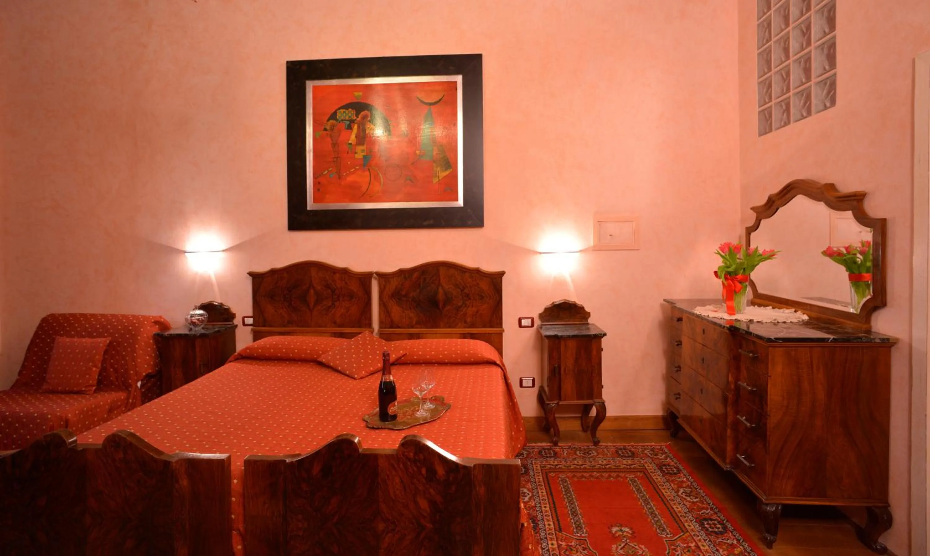 Photo of the whole room, Bed in B&B La Casa dei Tintori
