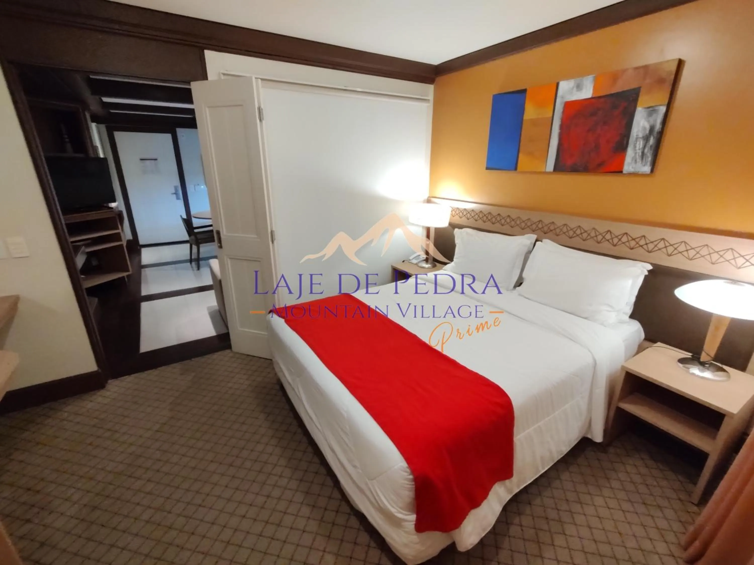 Bed in Laje de Pedra Mountain VillagePrime