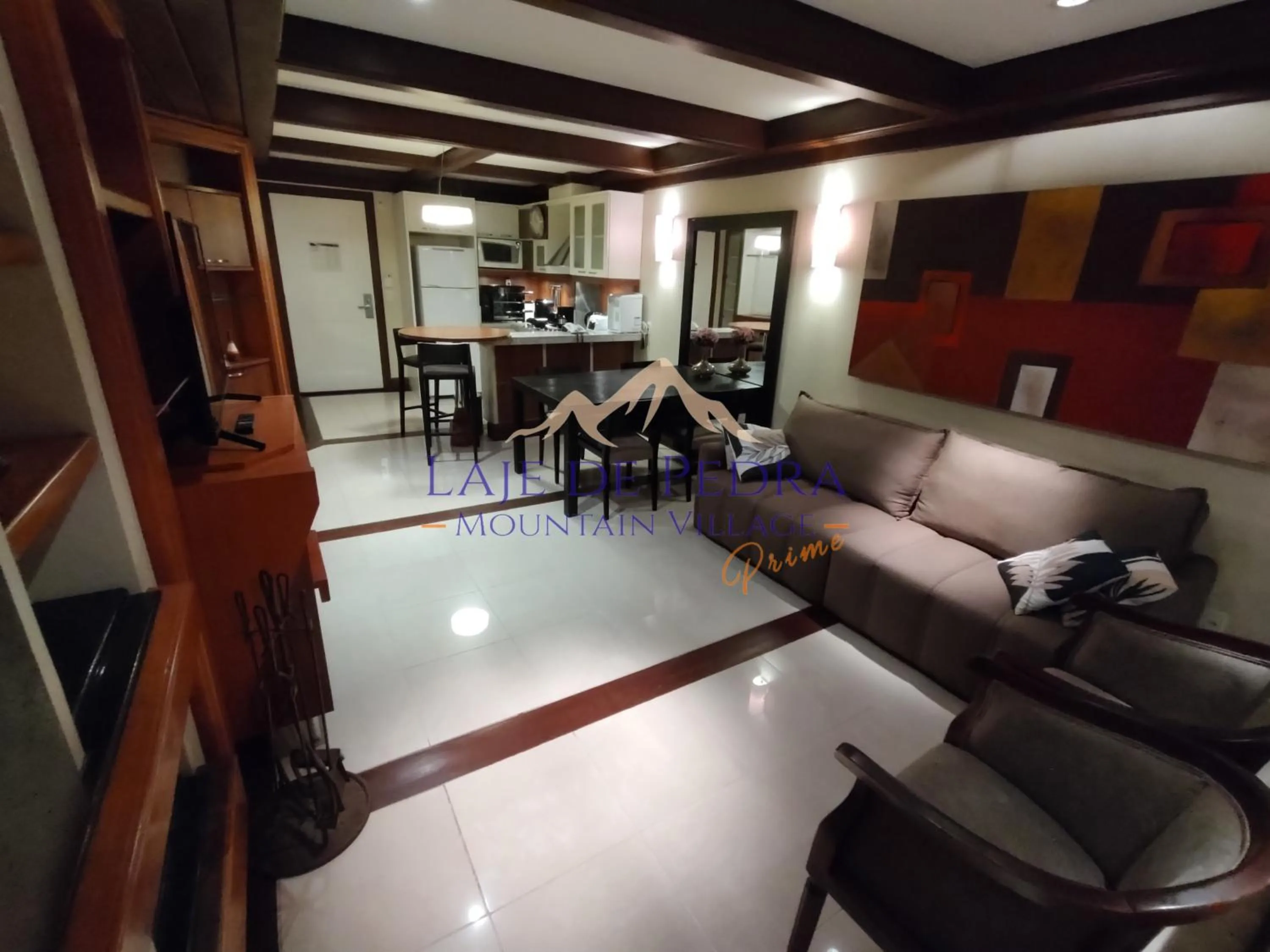 Living room in Laje de Pedra Mountain VillagePrime