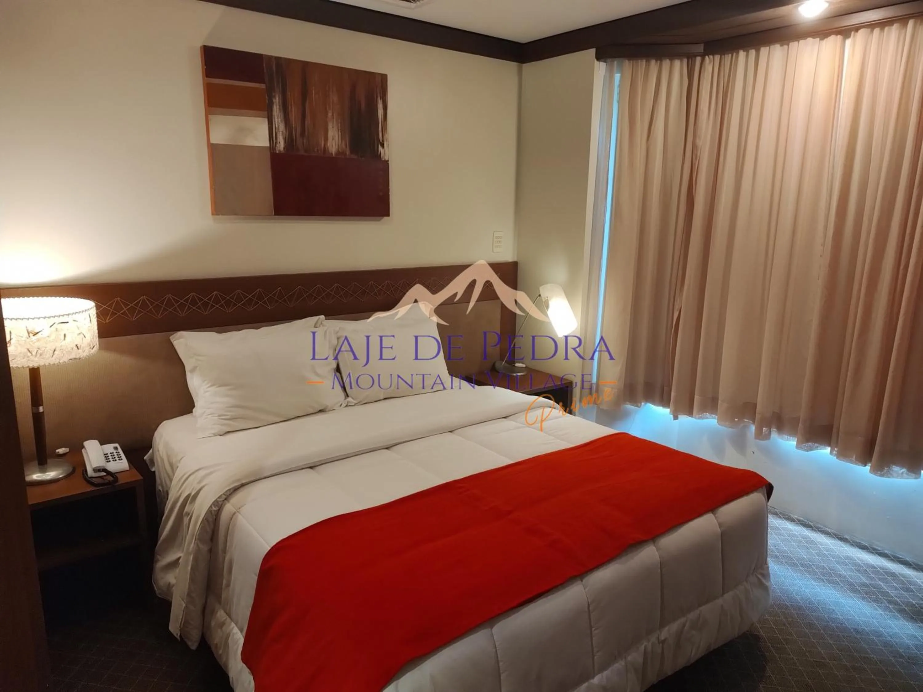 Bed in Laje de Pedra Mountain VillagePrime