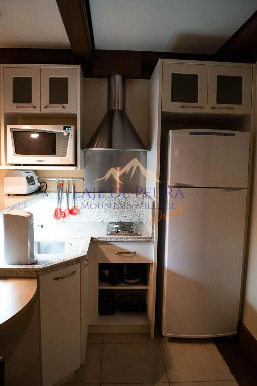 Kitchen or kitchenette in Laje de Pedra Mountain VillagePrime