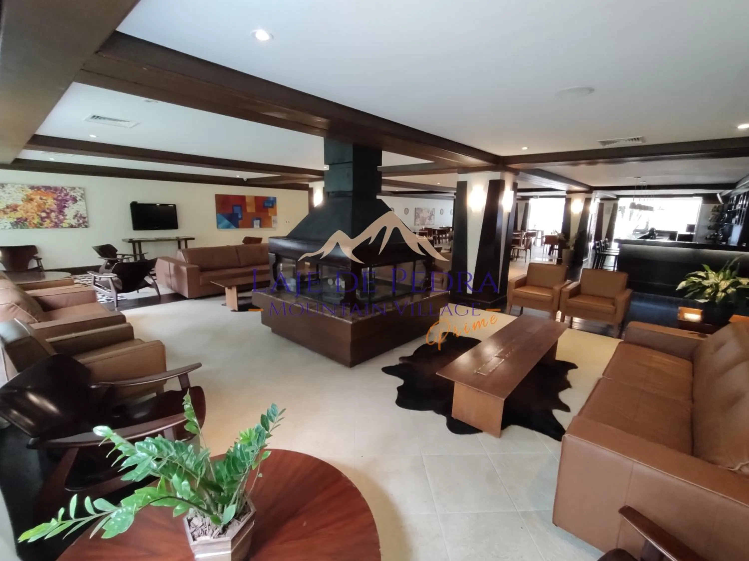 Lobby or reception in Laje de Pedra Mountain VillagePrime