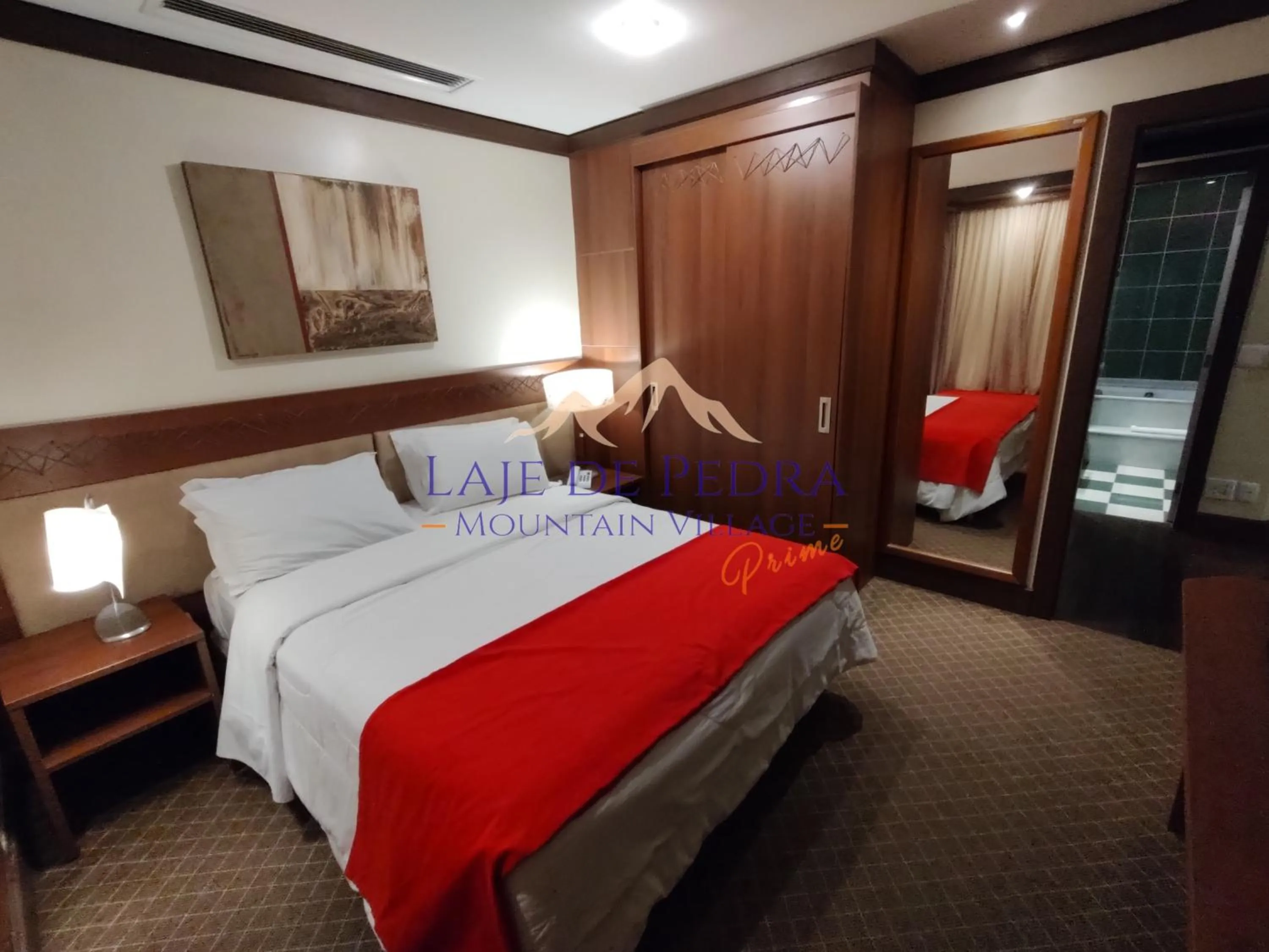 Bed in Laje de Pedra Mountain VillagePrime