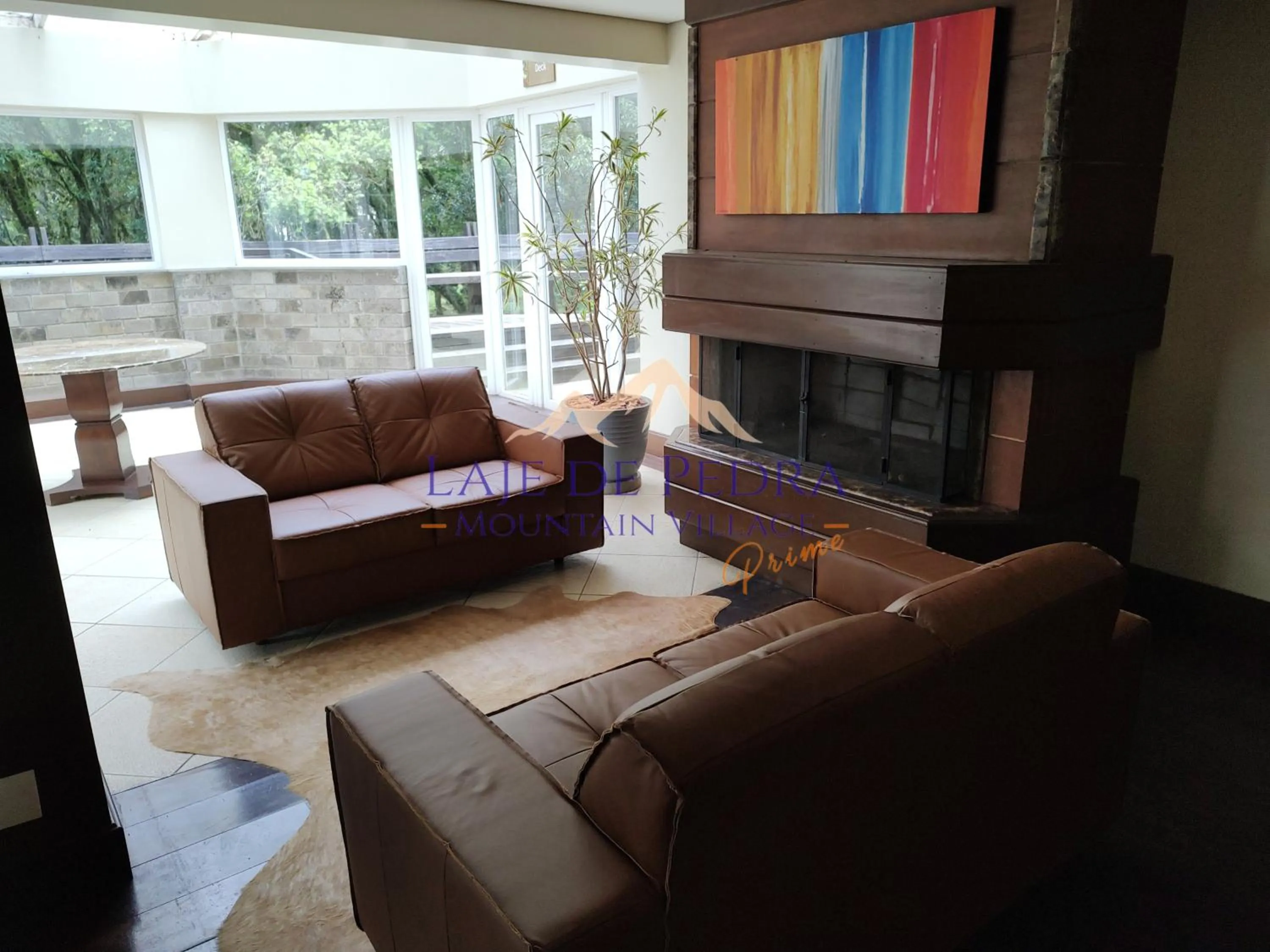 Lobby or reception in Laje de Pedra Mountain VillagePrime