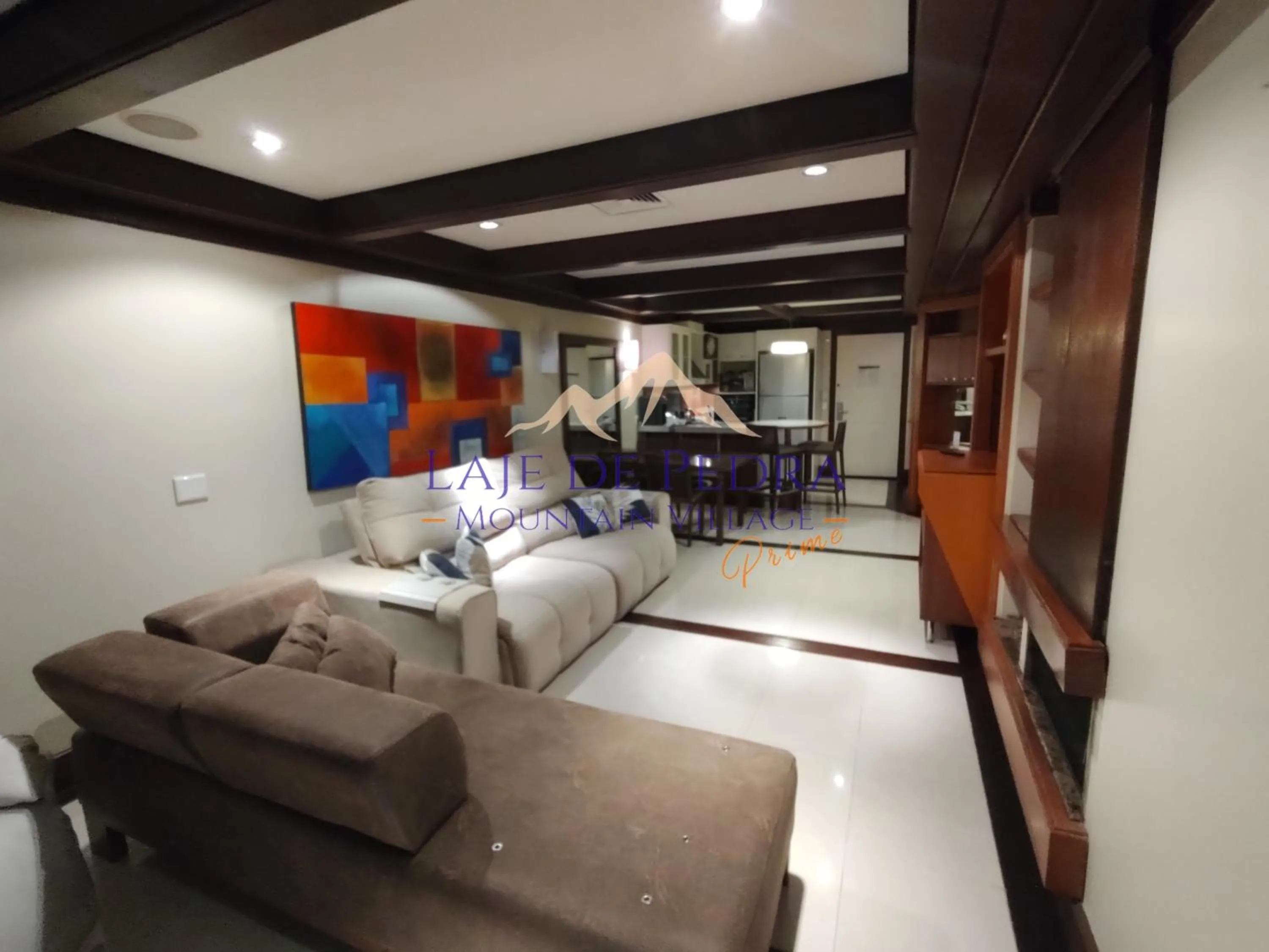 Living room, Bed in Laje de Pedra Mountain VillagePrime