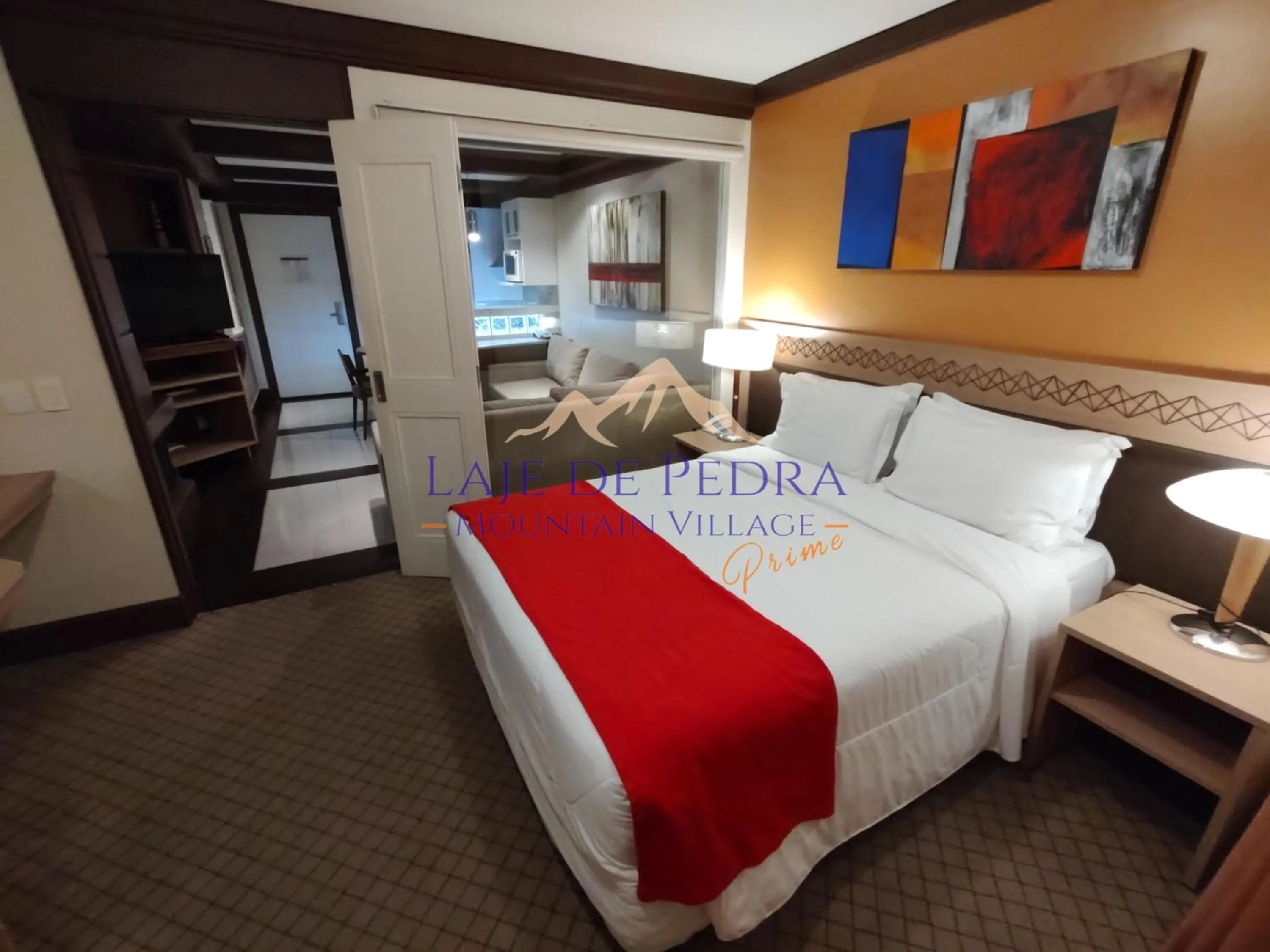 Bed in Laje de Pedra Mountain VillagePrime