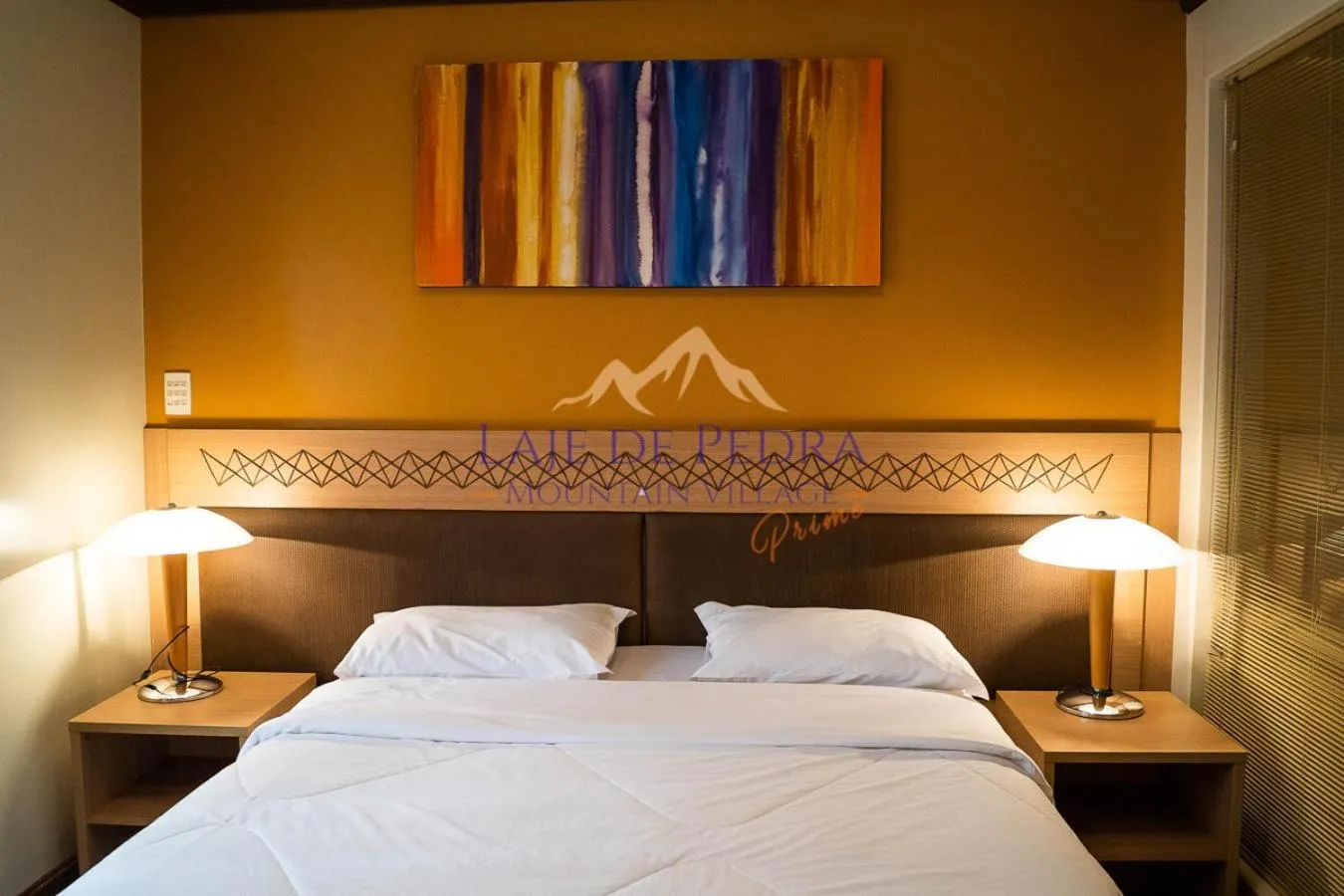 Bed in Laje de Pedra Mountain VillagePrime