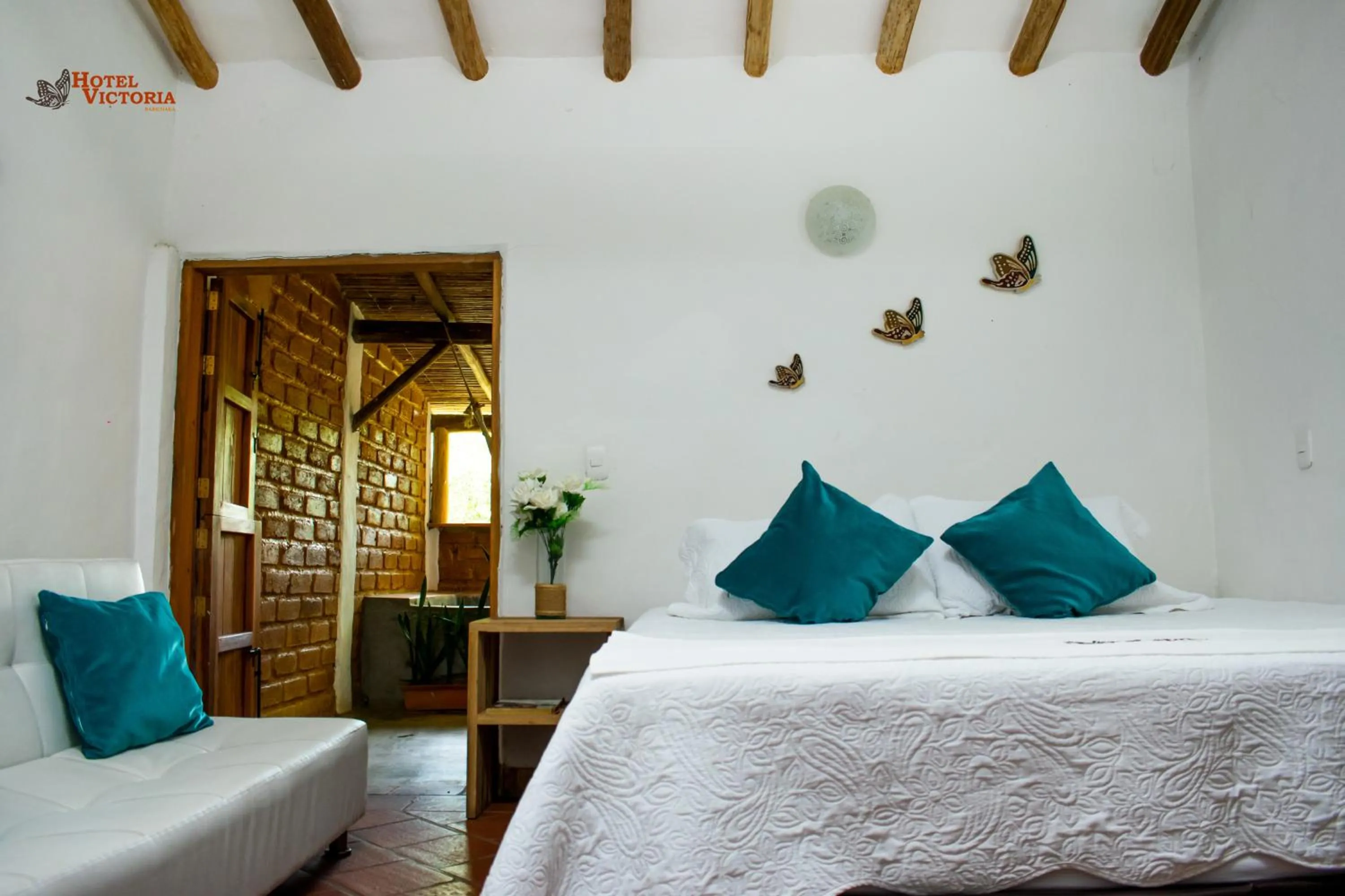 Photo of the whole room, Bed in Hotel Victoria Barichara