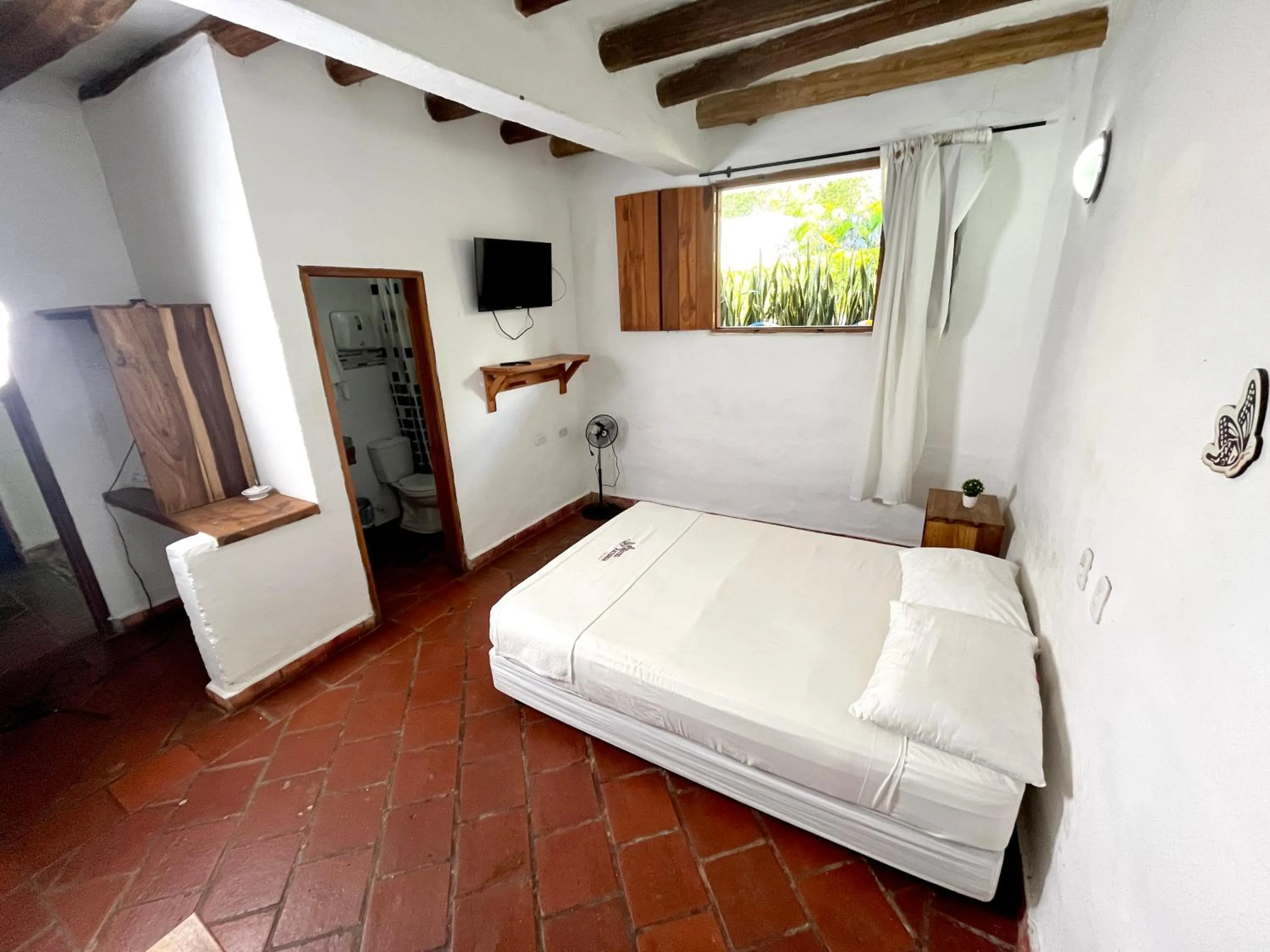 TV and multimedia, Bed in Hotel Victoria Barichara