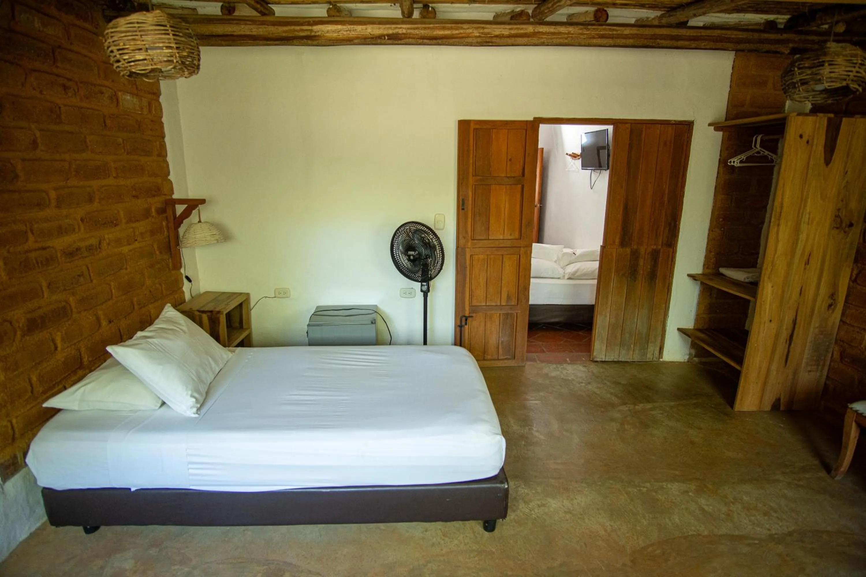 Bed in Hotel Victoria Barichara