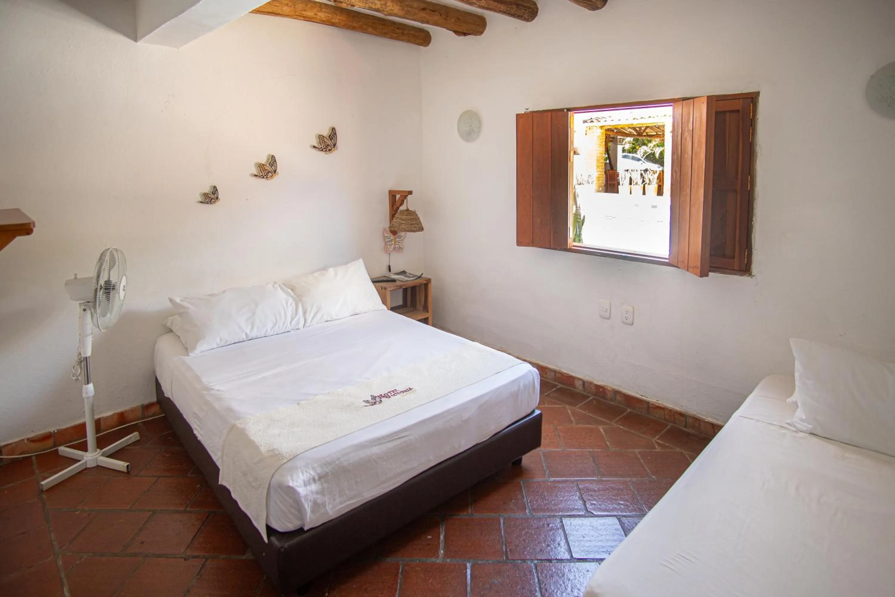 Bed in Hotel Victoria Barichara