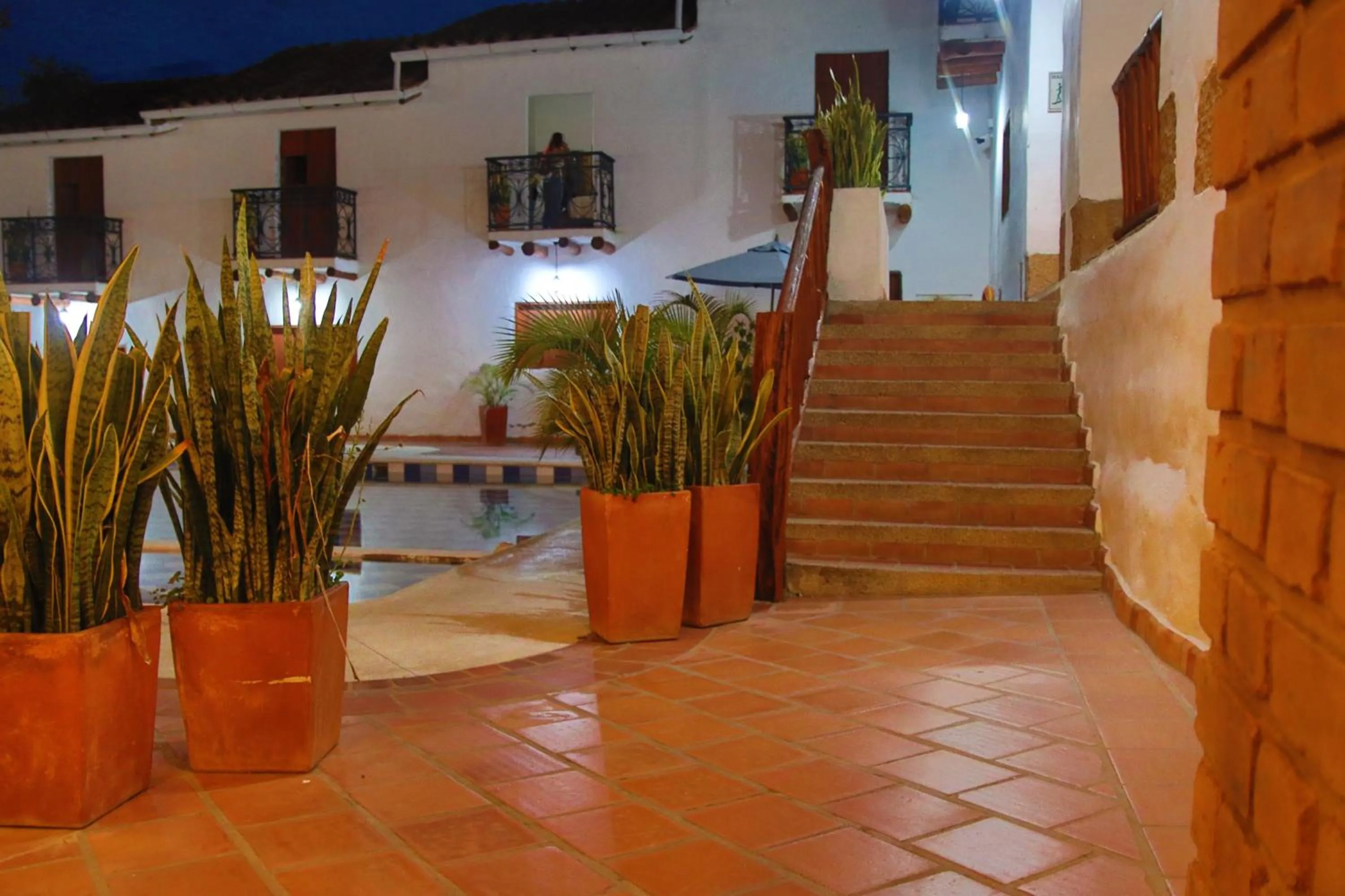 Property building in Hotel Victoria Barichara