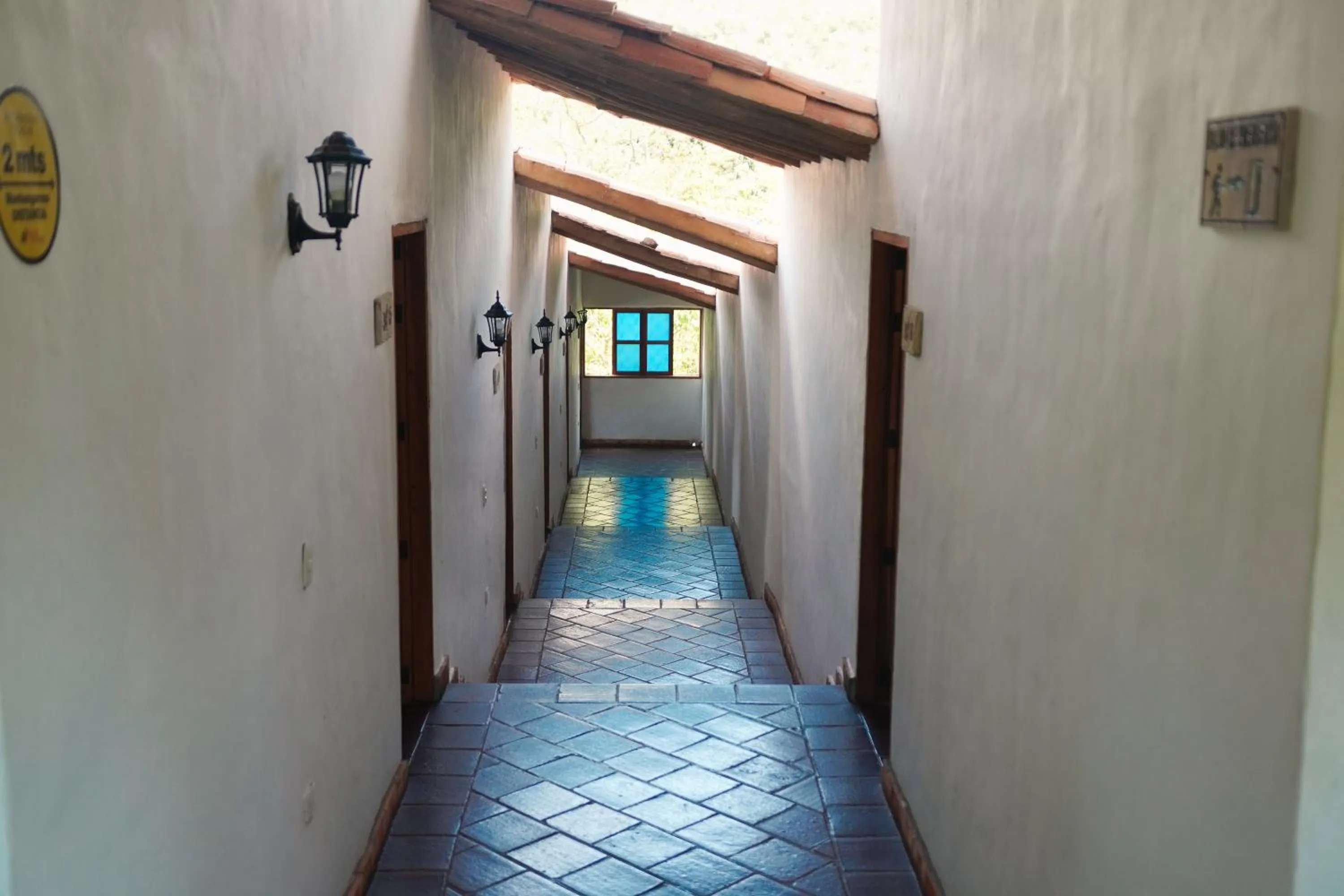 Pool view in Hotel Victoria Barichara