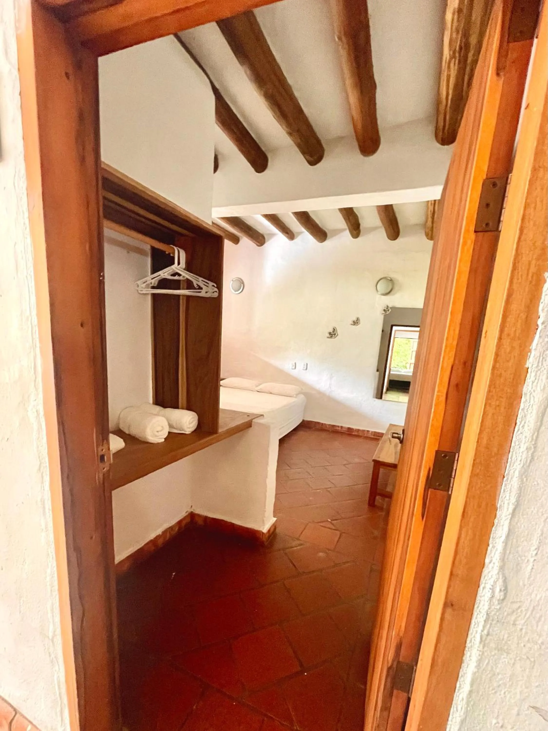 wardrobe in Hotel Victoria Barichara