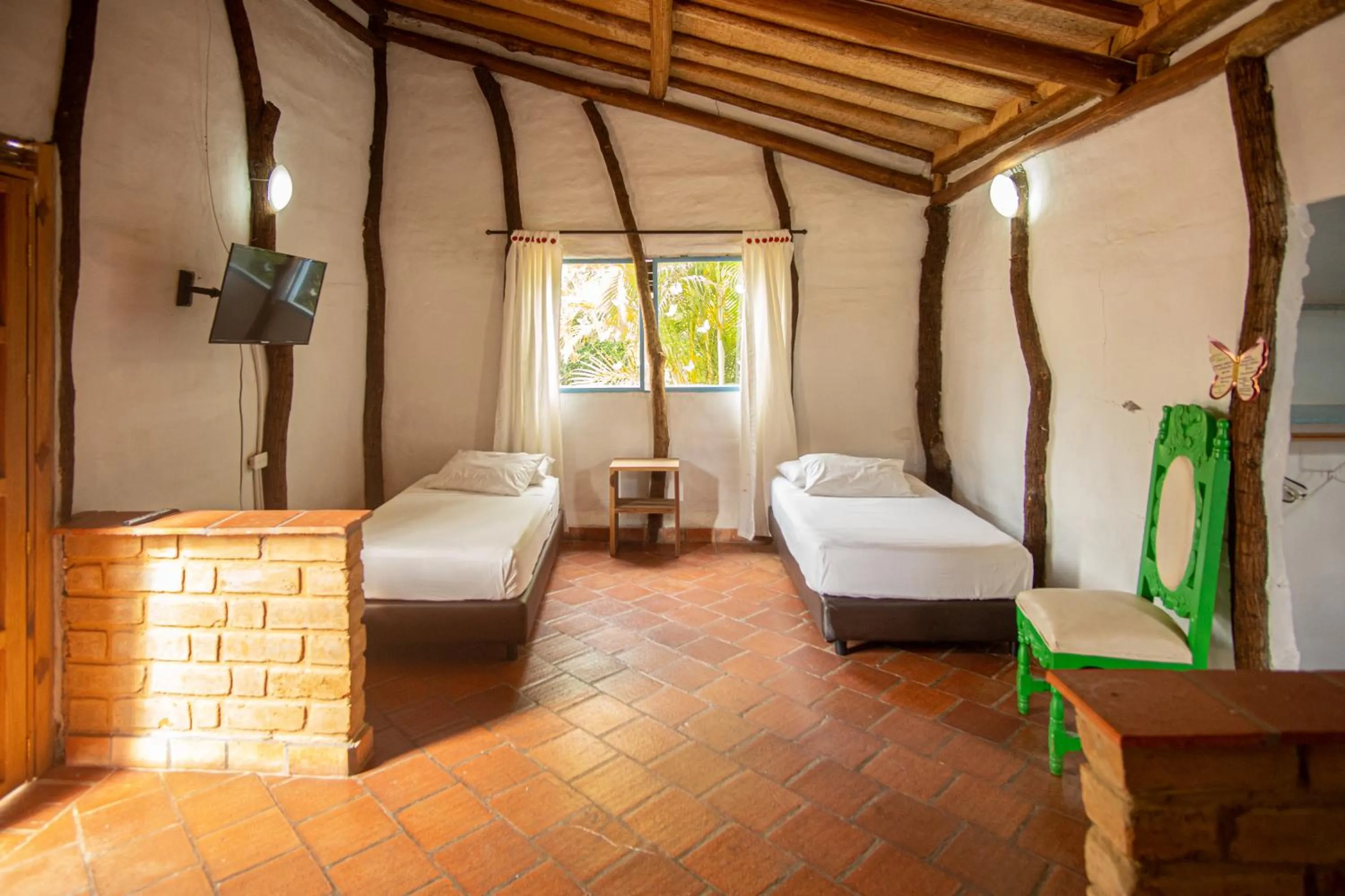 Bed in Hotel Victoria Barichara