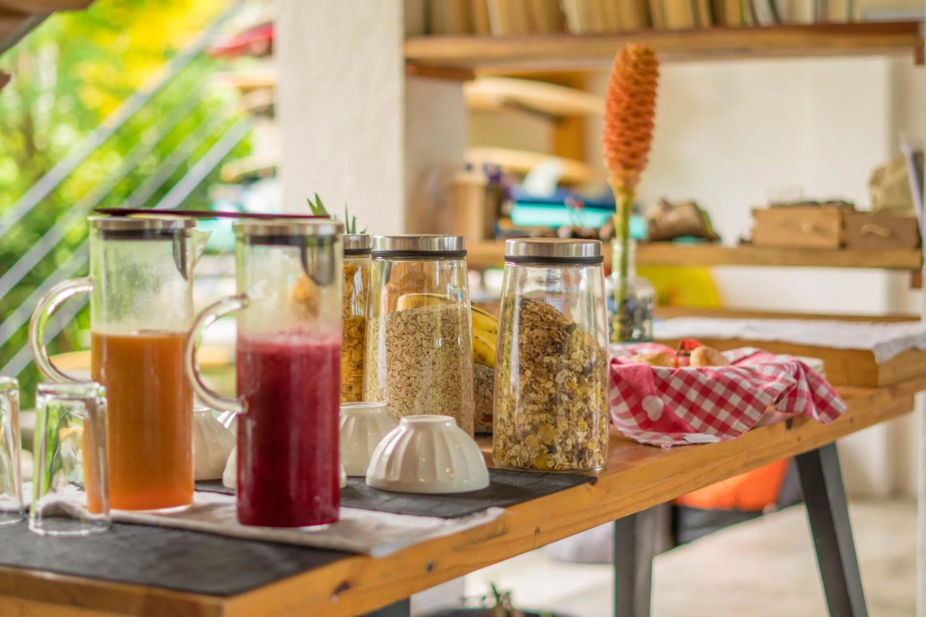 Food and drinks in Casa Chapolin Boutique Guesthouse