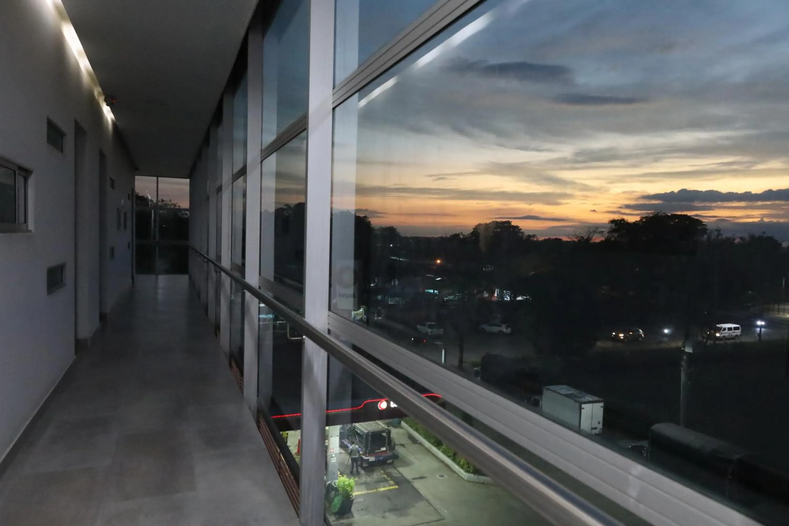 Bird's eye view in San Antonio Plaza