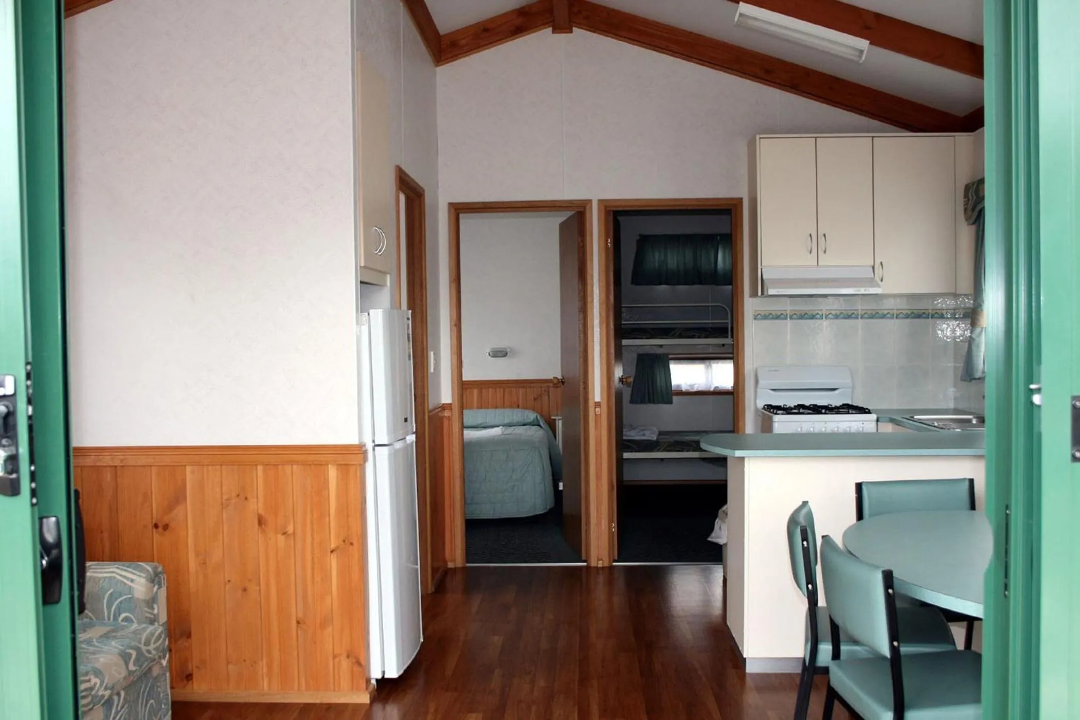 Kitchen or kitchenette in Geelong Surfcoast Hwy Holiday Park