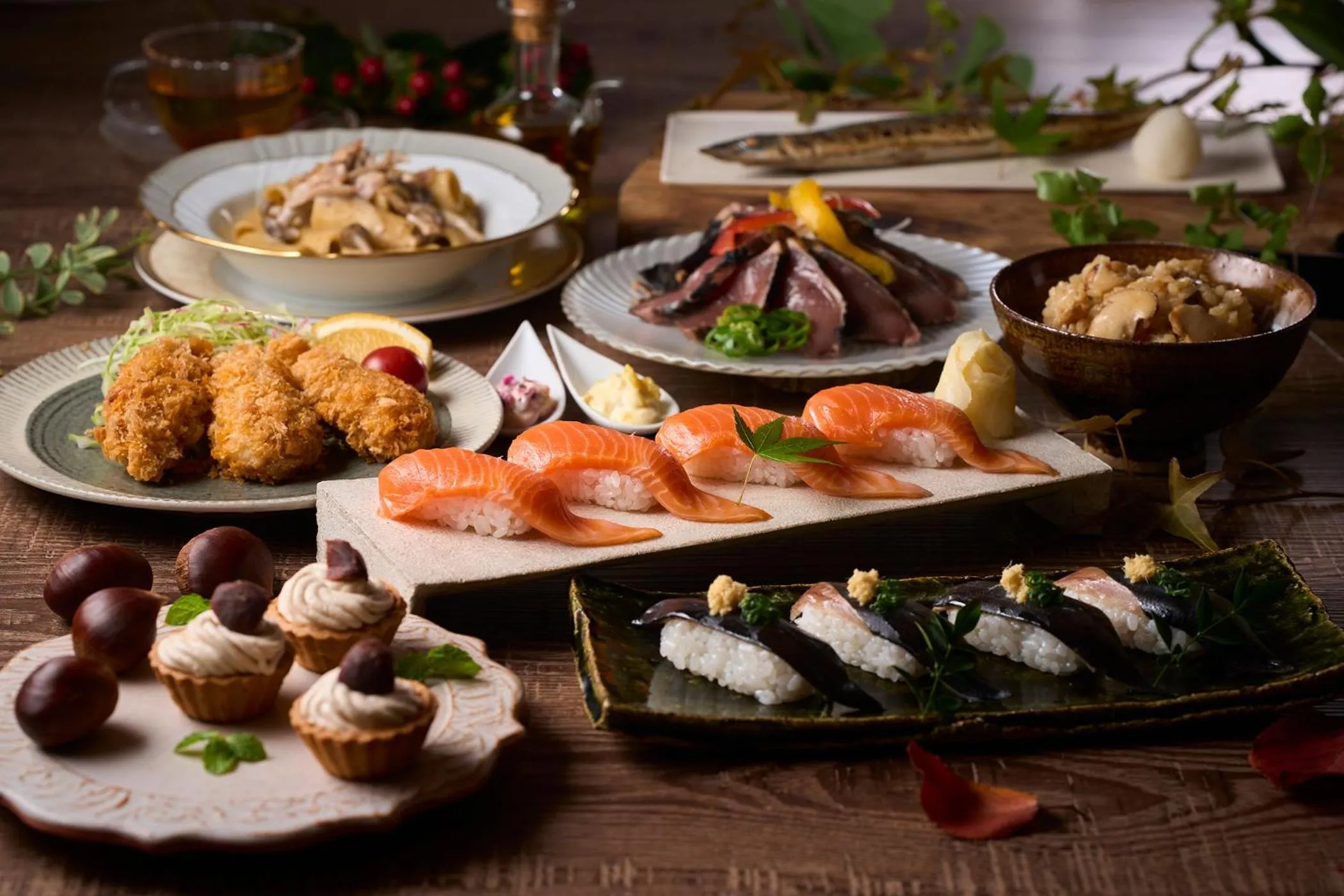 Dinner in Ooedo Onsen Monogatari Premium Shirahama Saichoraku