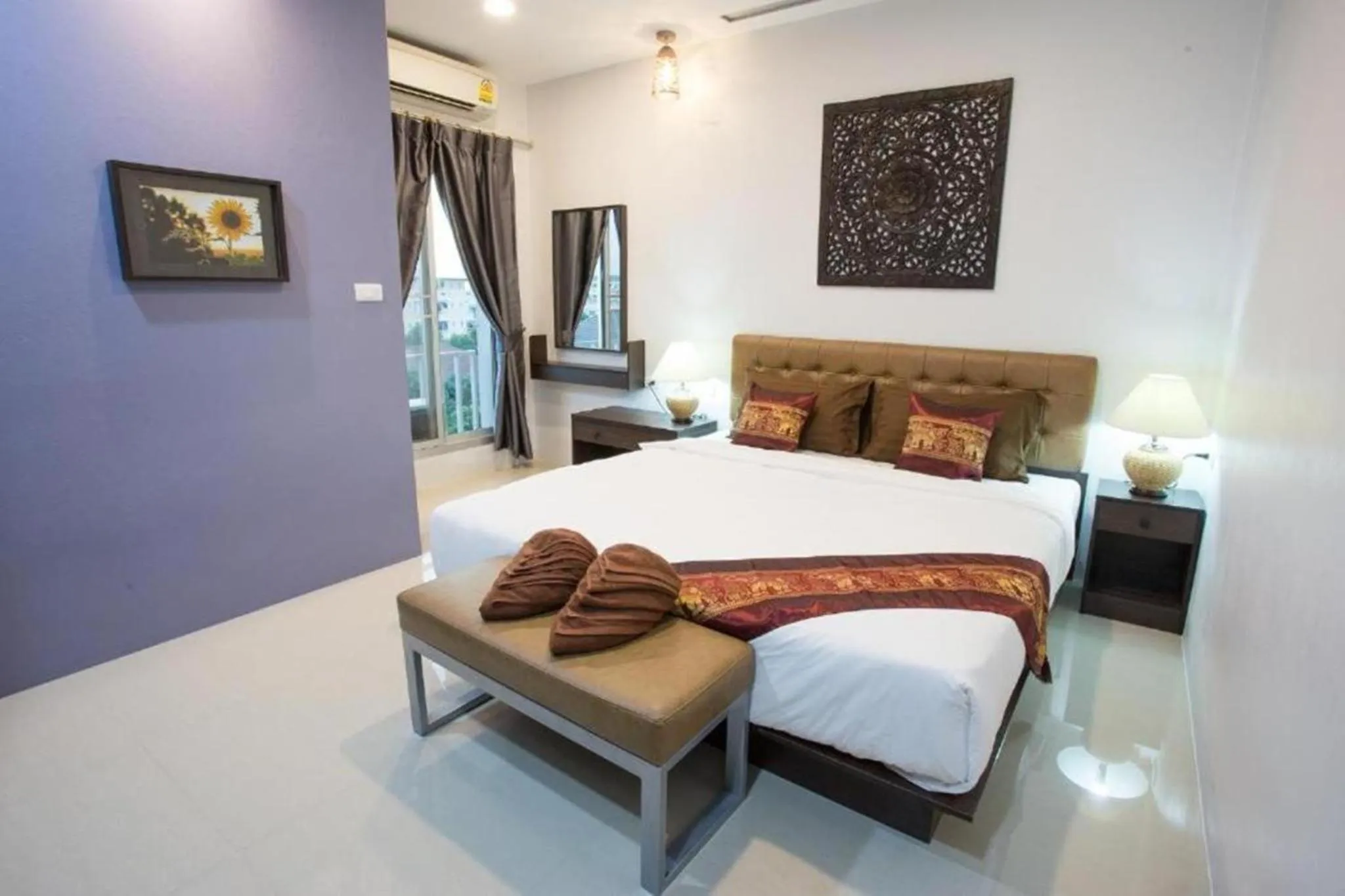 Photo of the whole room, Bed in Pongsakorn Boutique Resort