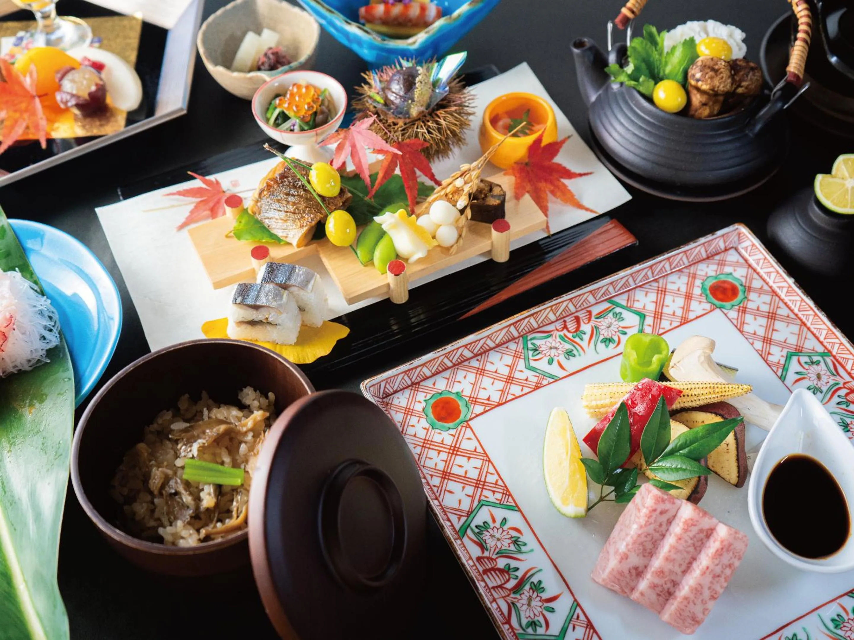 Food in Umino Ryotei Okinawa Nakamasou