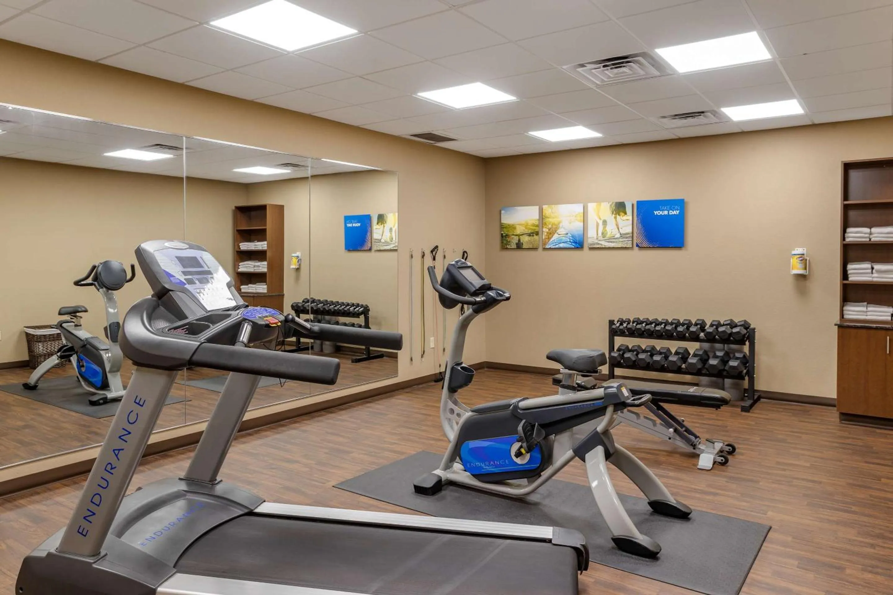 Fitness centre/facilities in Comfort Inn & Suites Augusta