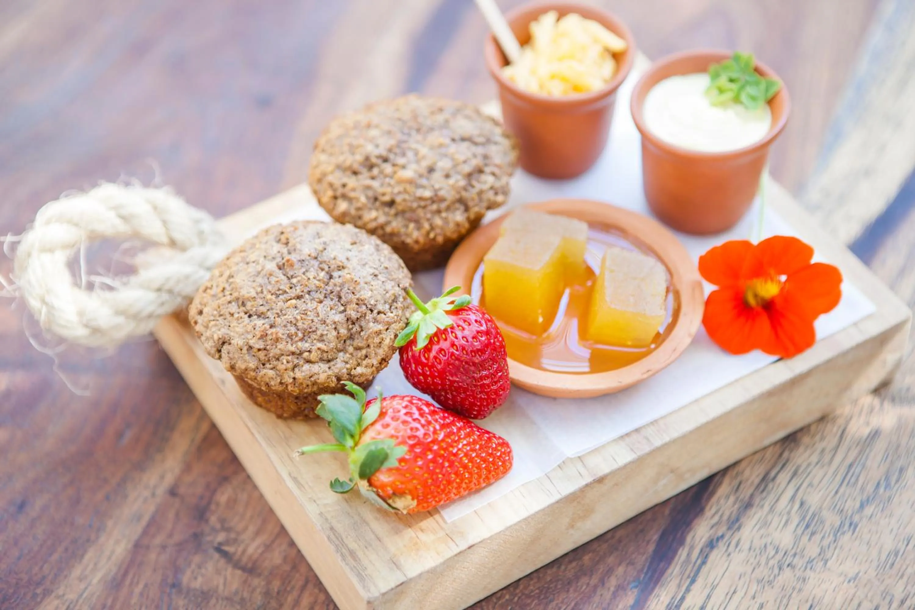 Food close-up in Pierneef's Kraal