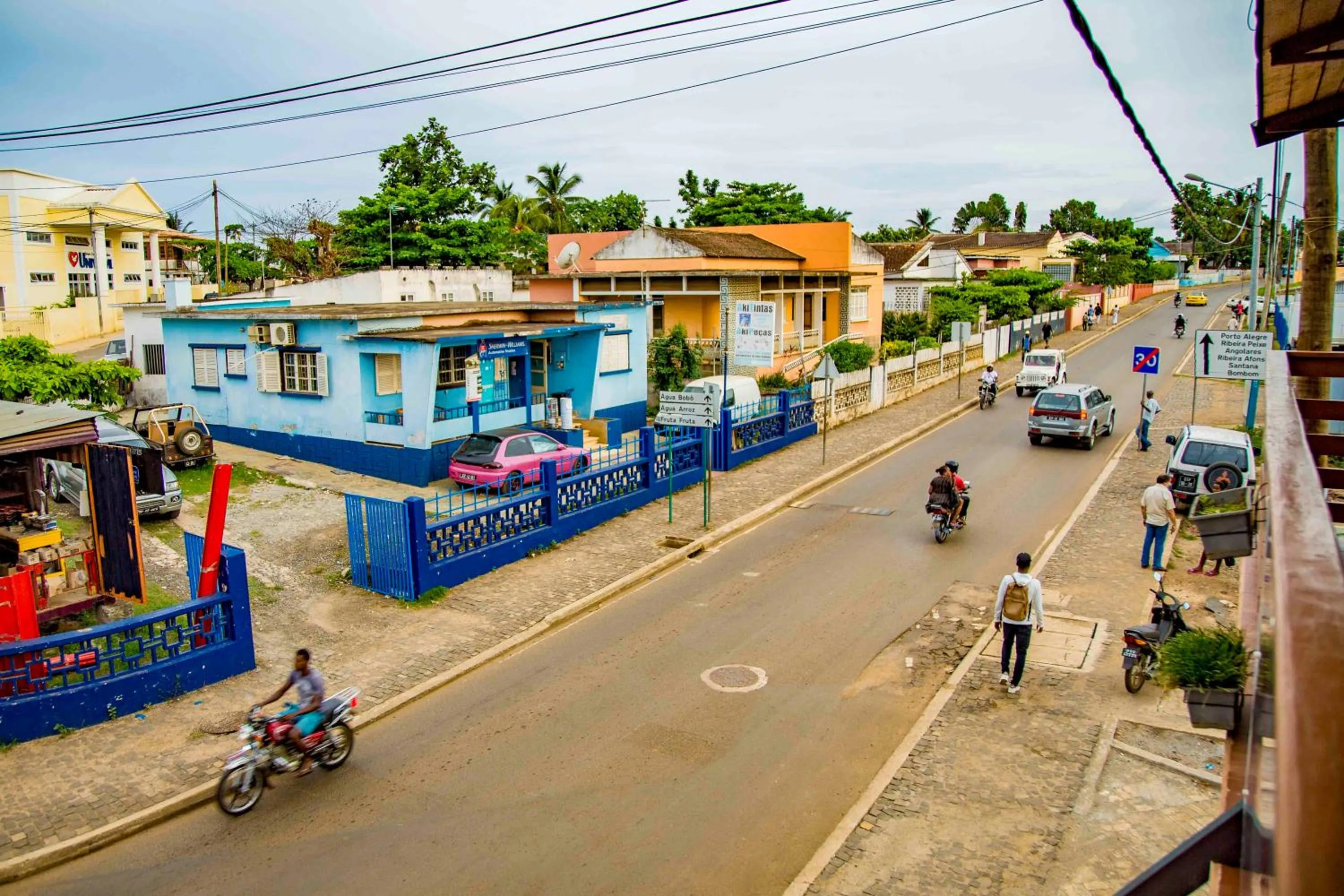 City view in Albergaria Porcelana