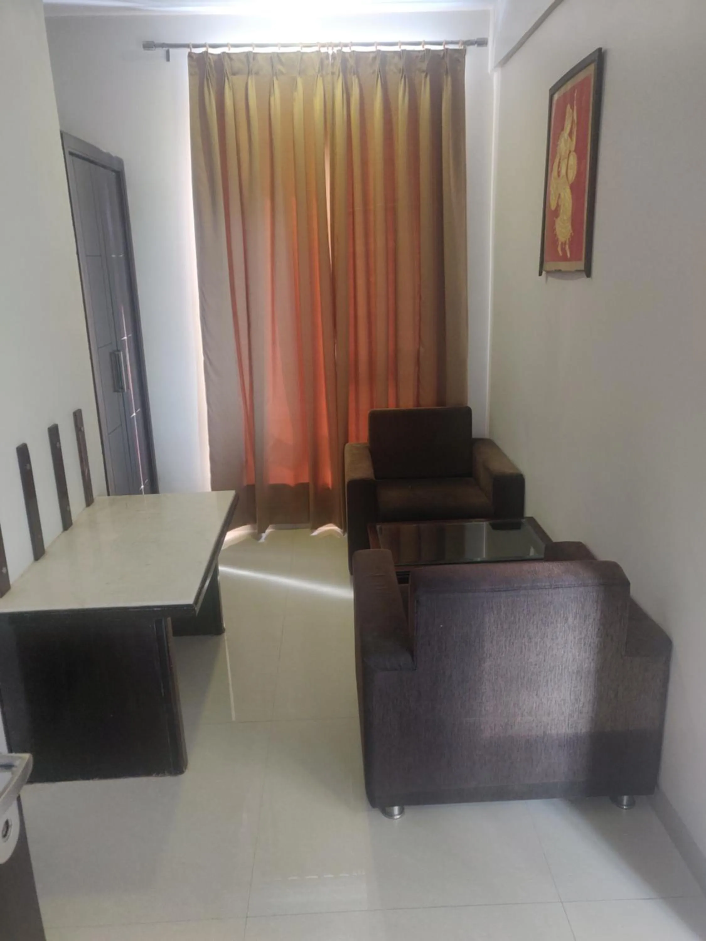 Seating area in Chandra Grand