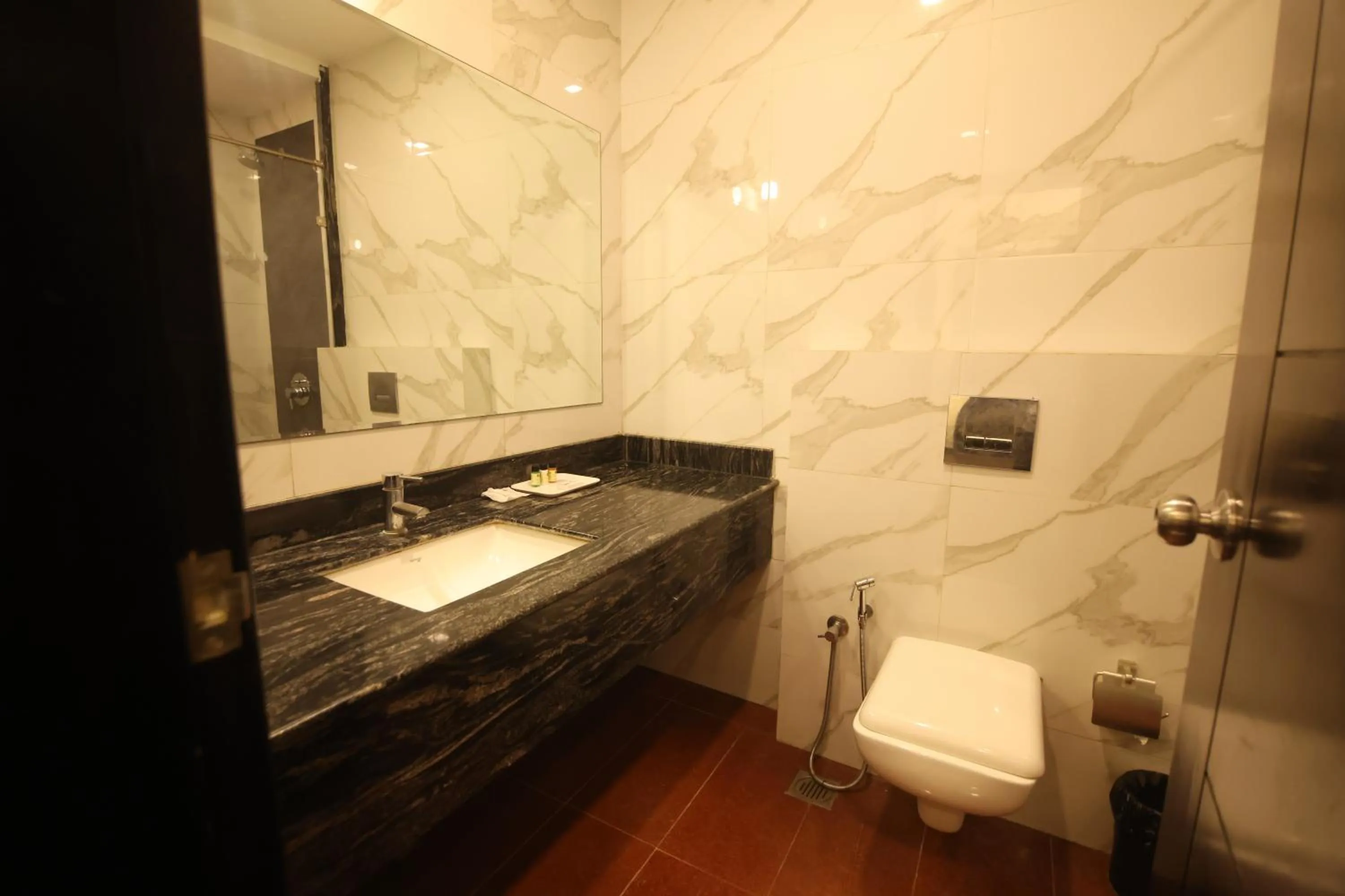 Toilet in Chandra Grand