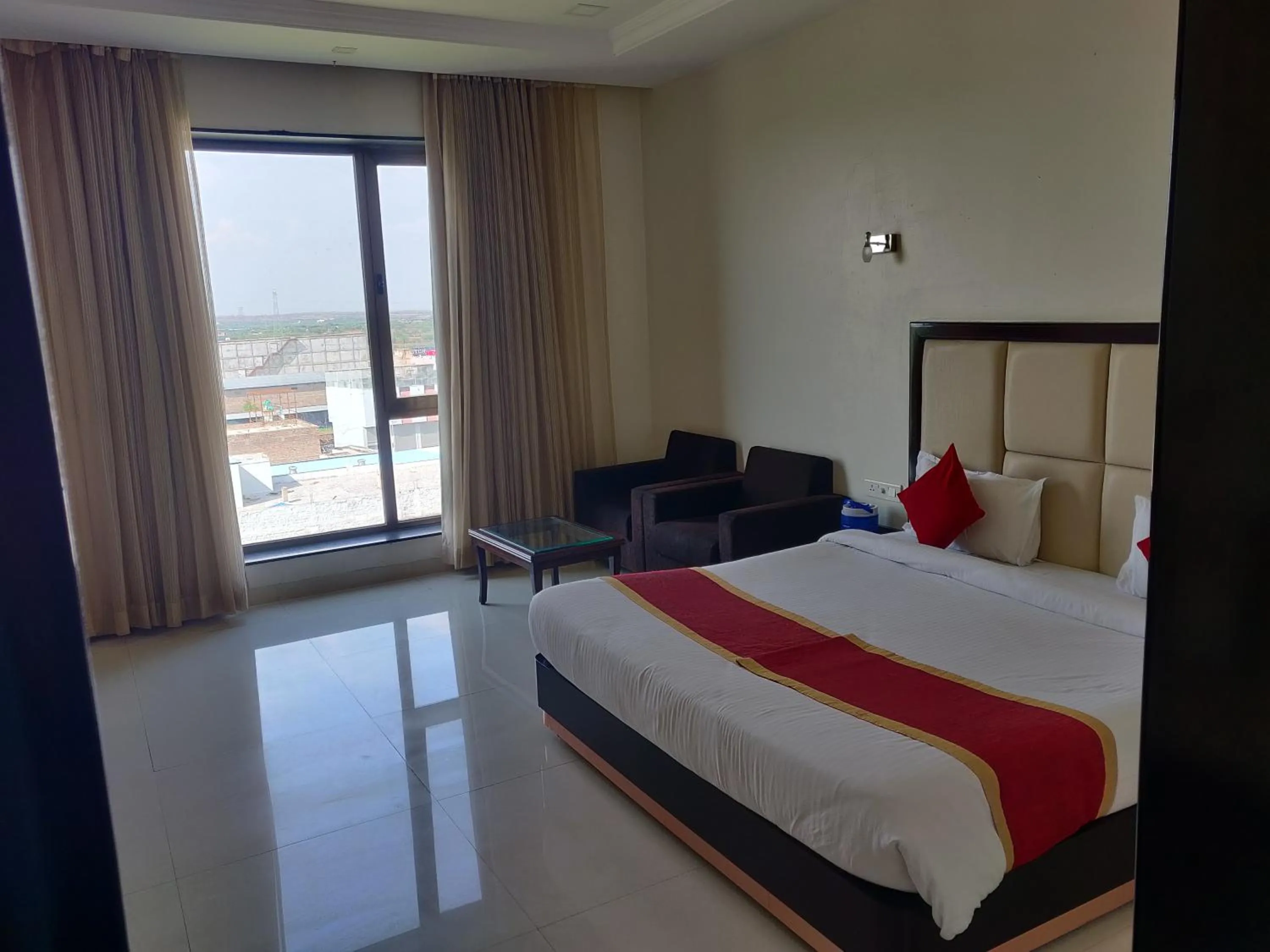 Bed in Chandra Grand