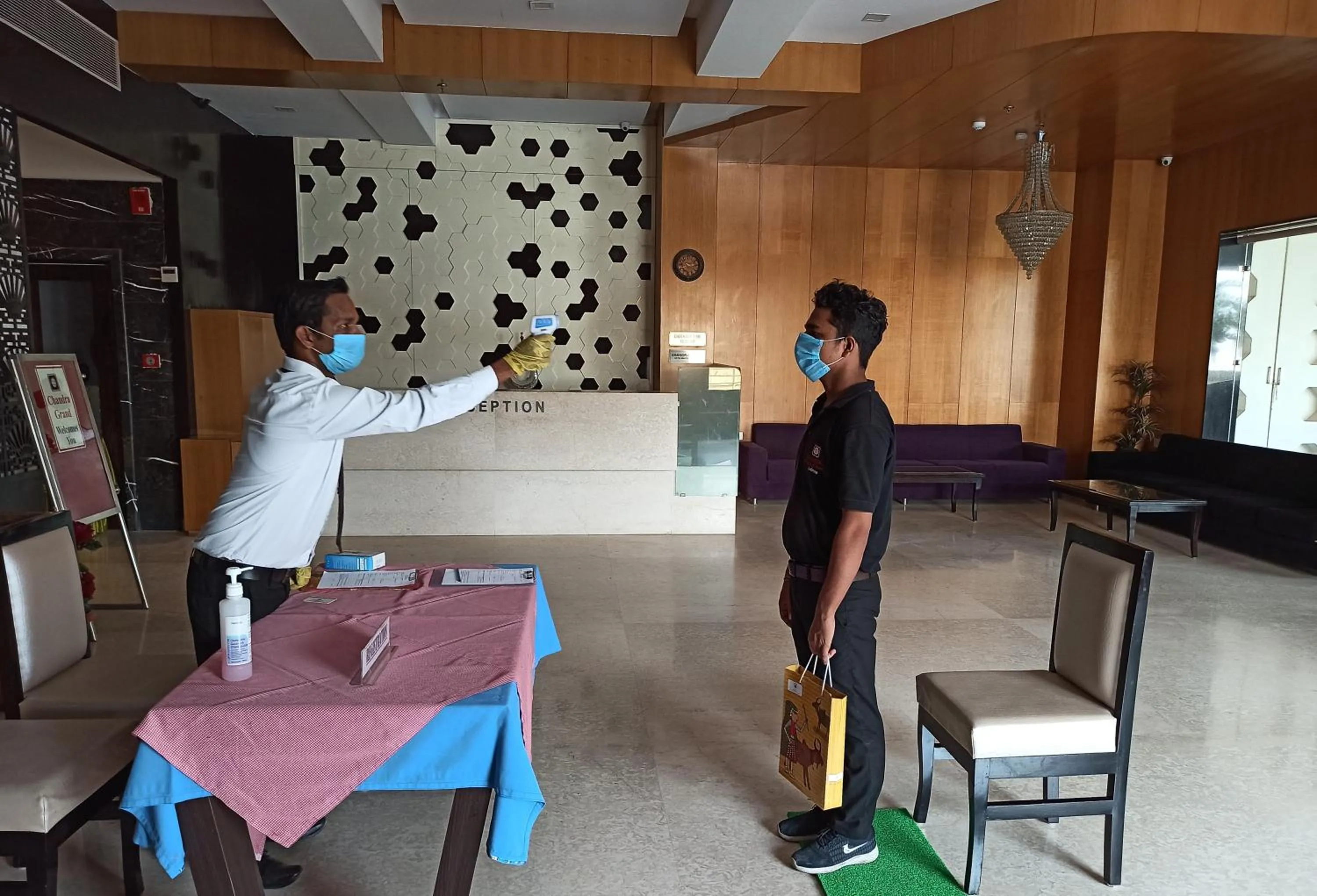 Staff in Chandra Grand