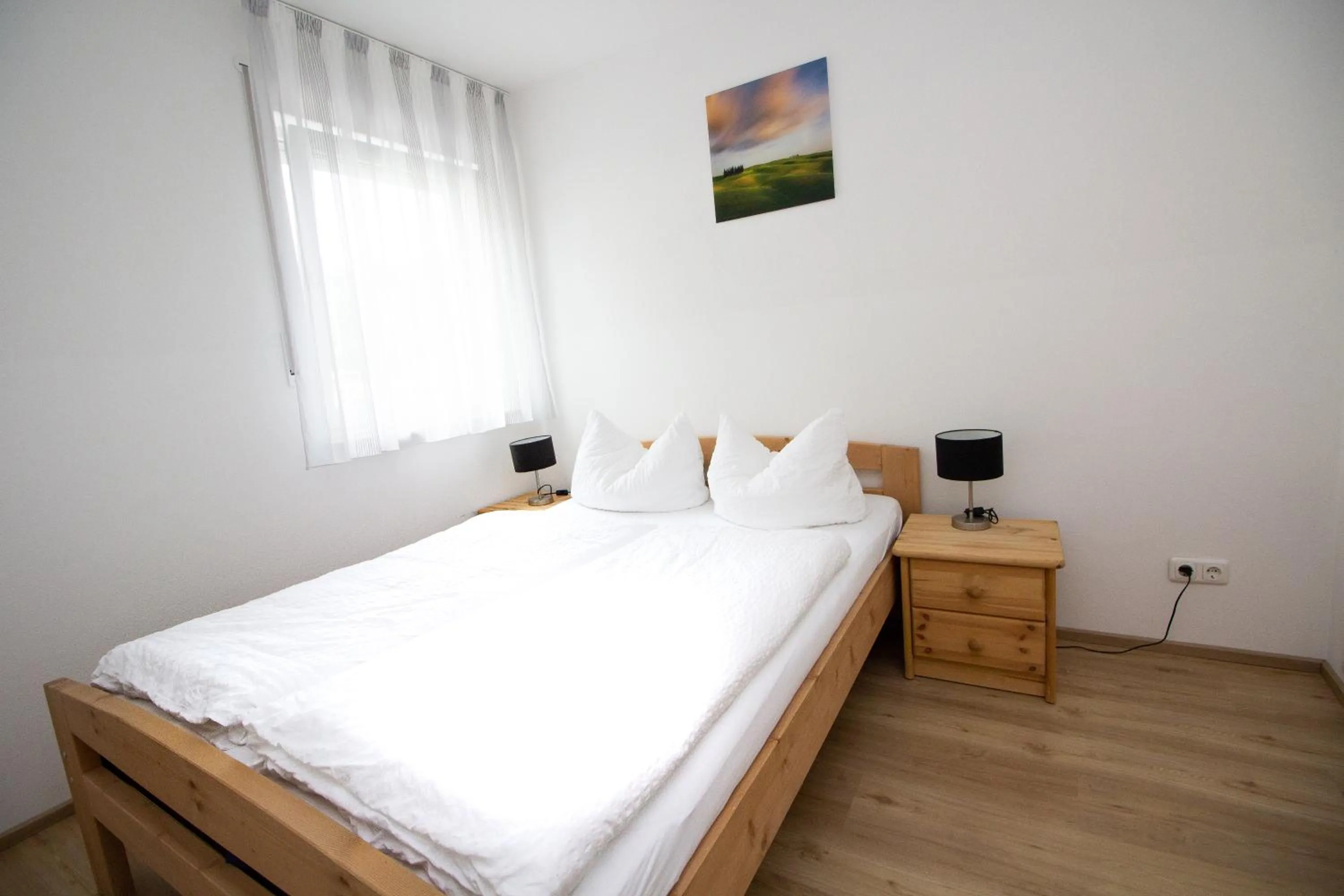 Bed in Aparthotel Sebastian