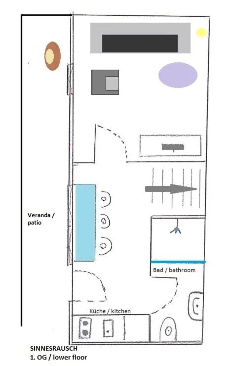 Photo of the whole room in 1463 Apartmenthaus