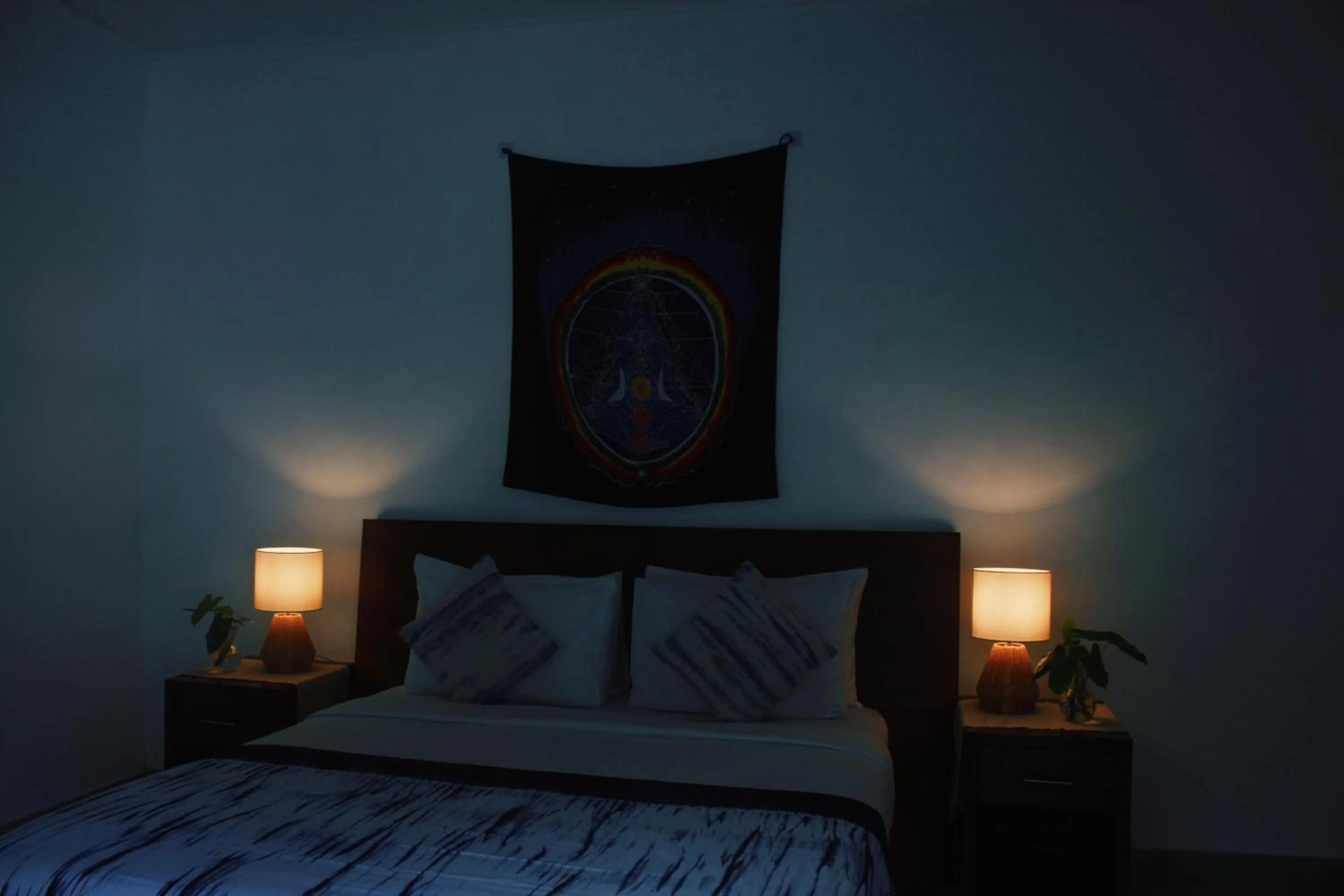 Bed in ThanTha Ubud Villa