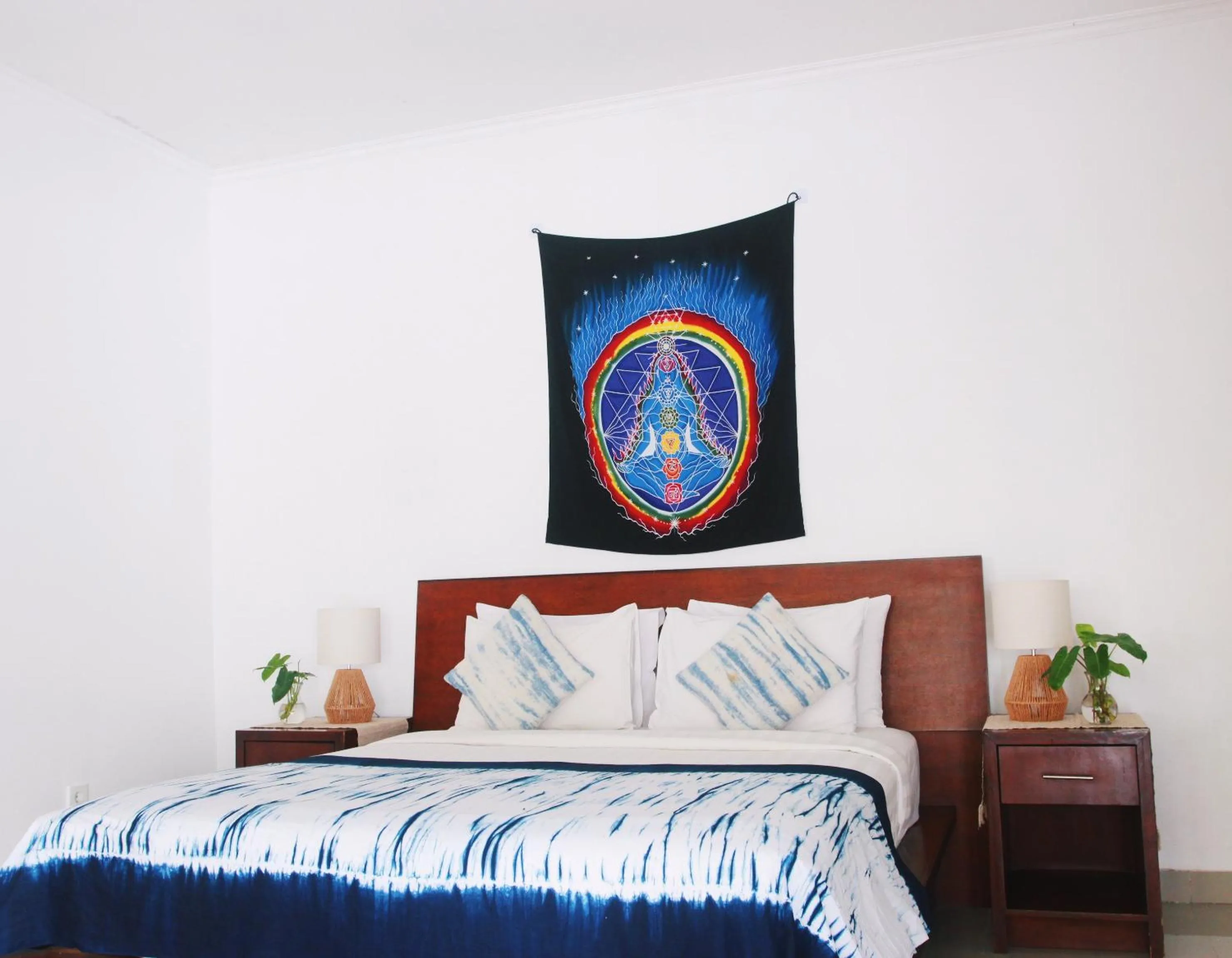 Bed in ThanTha Ubud Villa