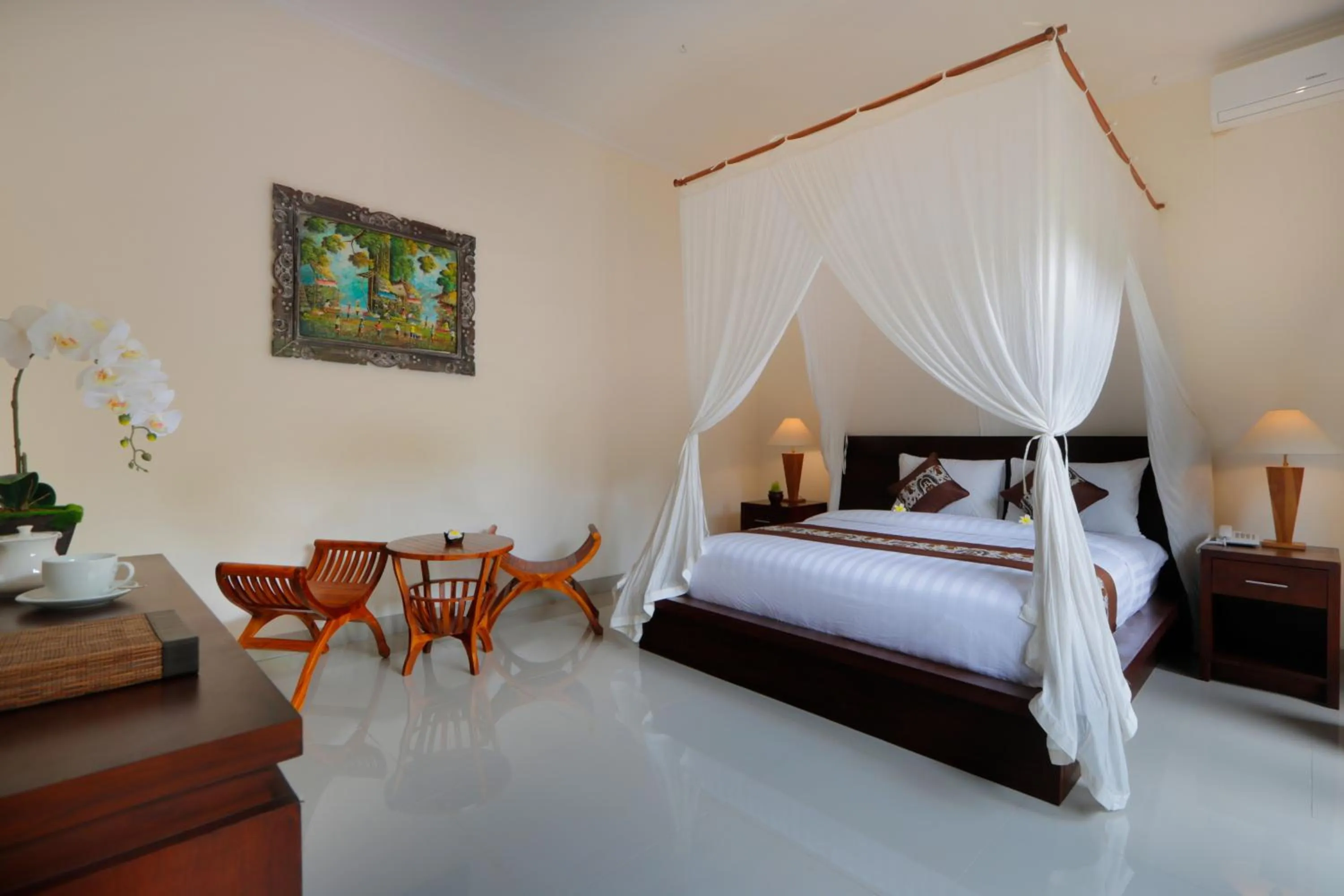 Photo of the whole room, Bed in ThanTha Ubud Villa