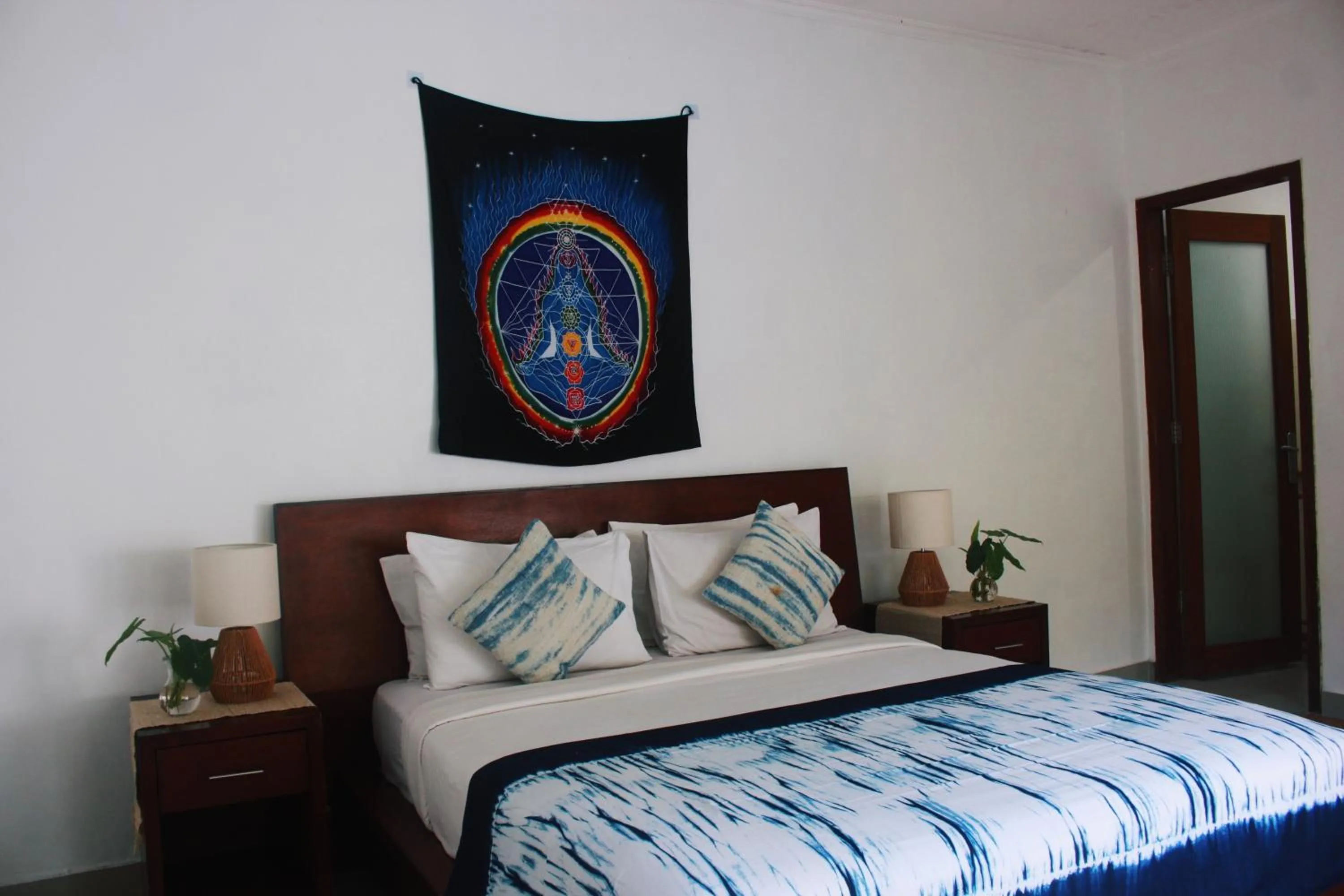 Bed in ThanTha Ubud Villa