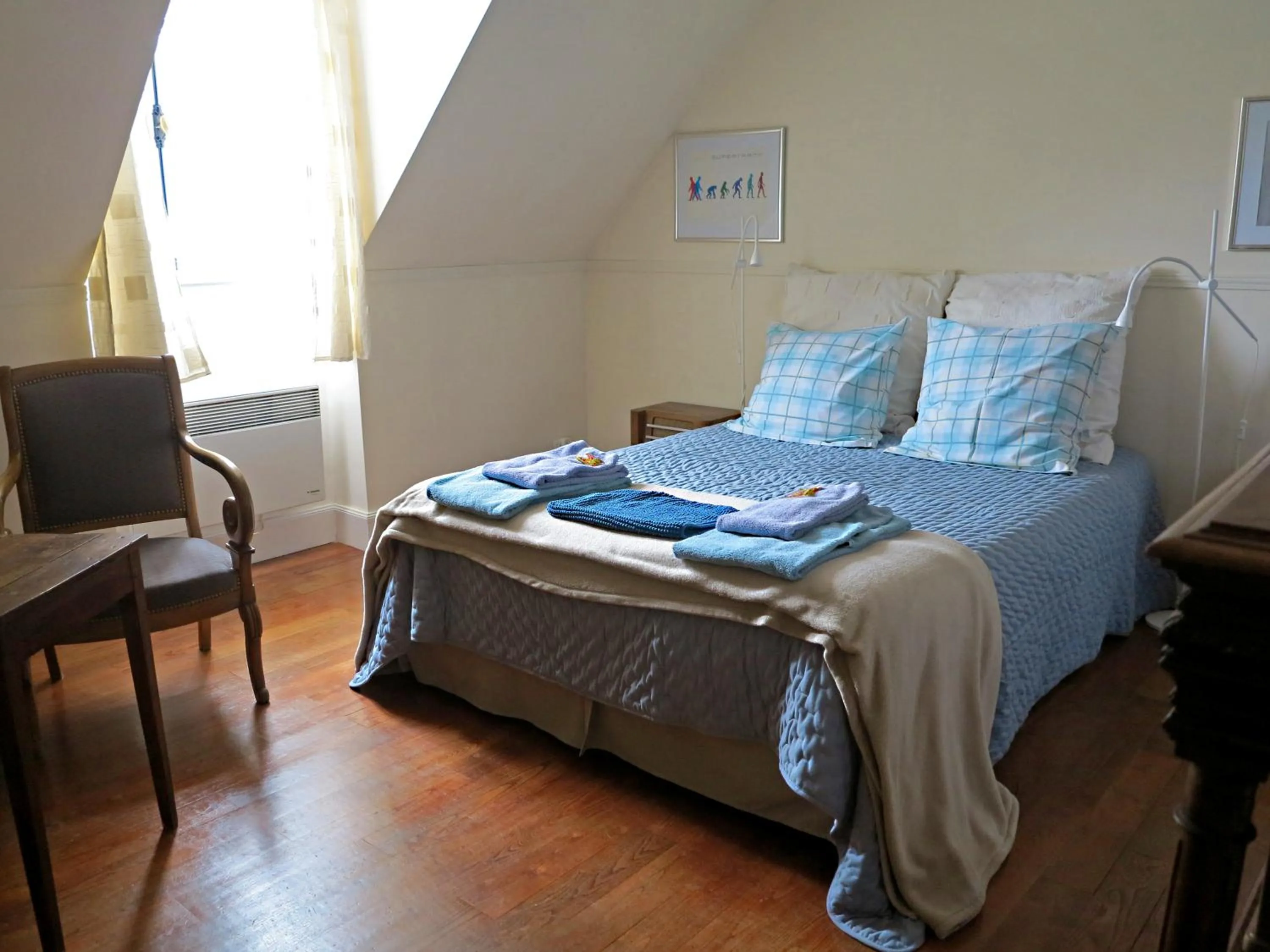 Bed in La Ferme de la Fosse Dionne