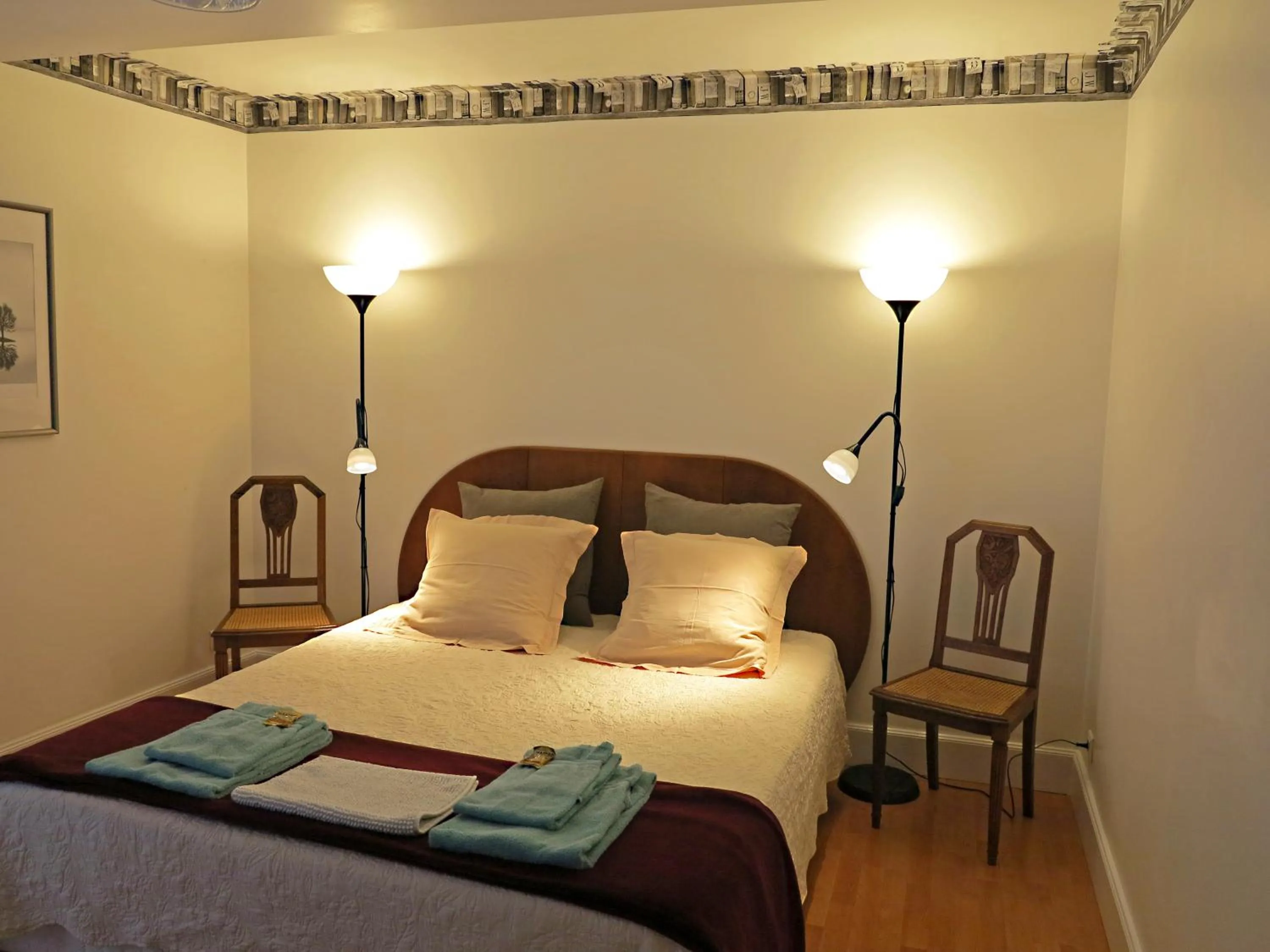 Bed in La Ferme de la Fosse Dionne