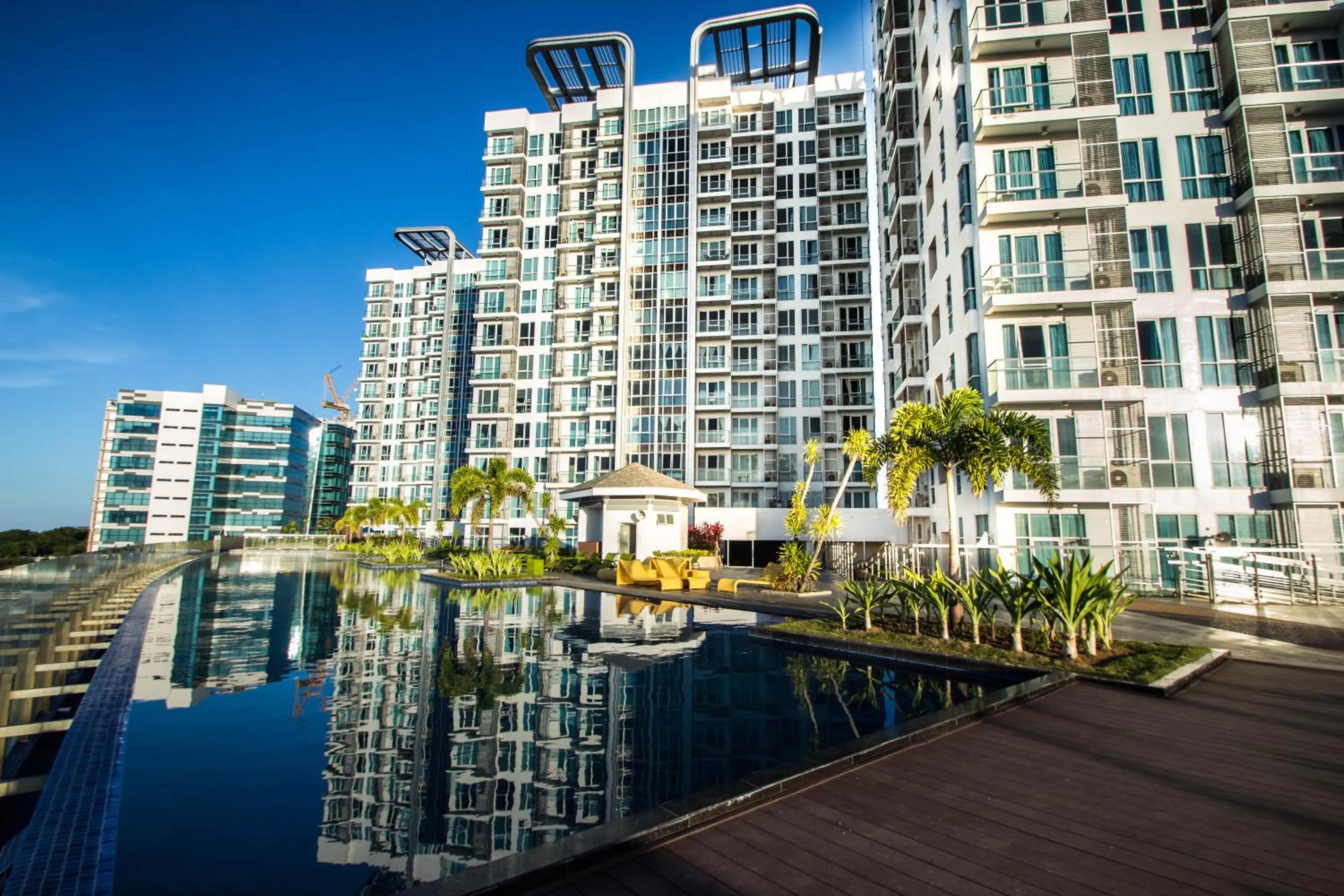 Property building in C Suites at Mactan Newtown